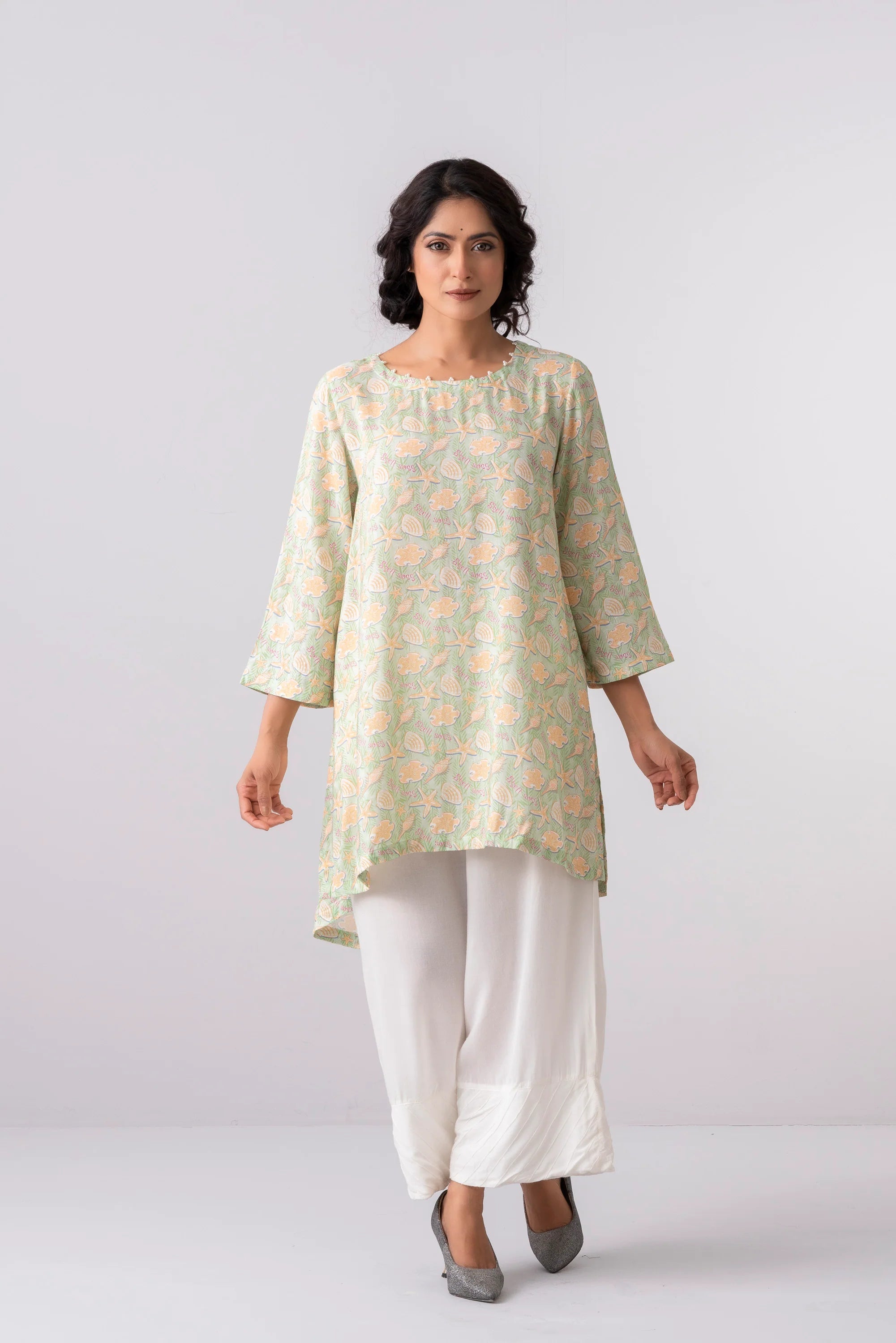 The Little Mermaid'-themed Smart Fit Ethnic Kurti - Disney
