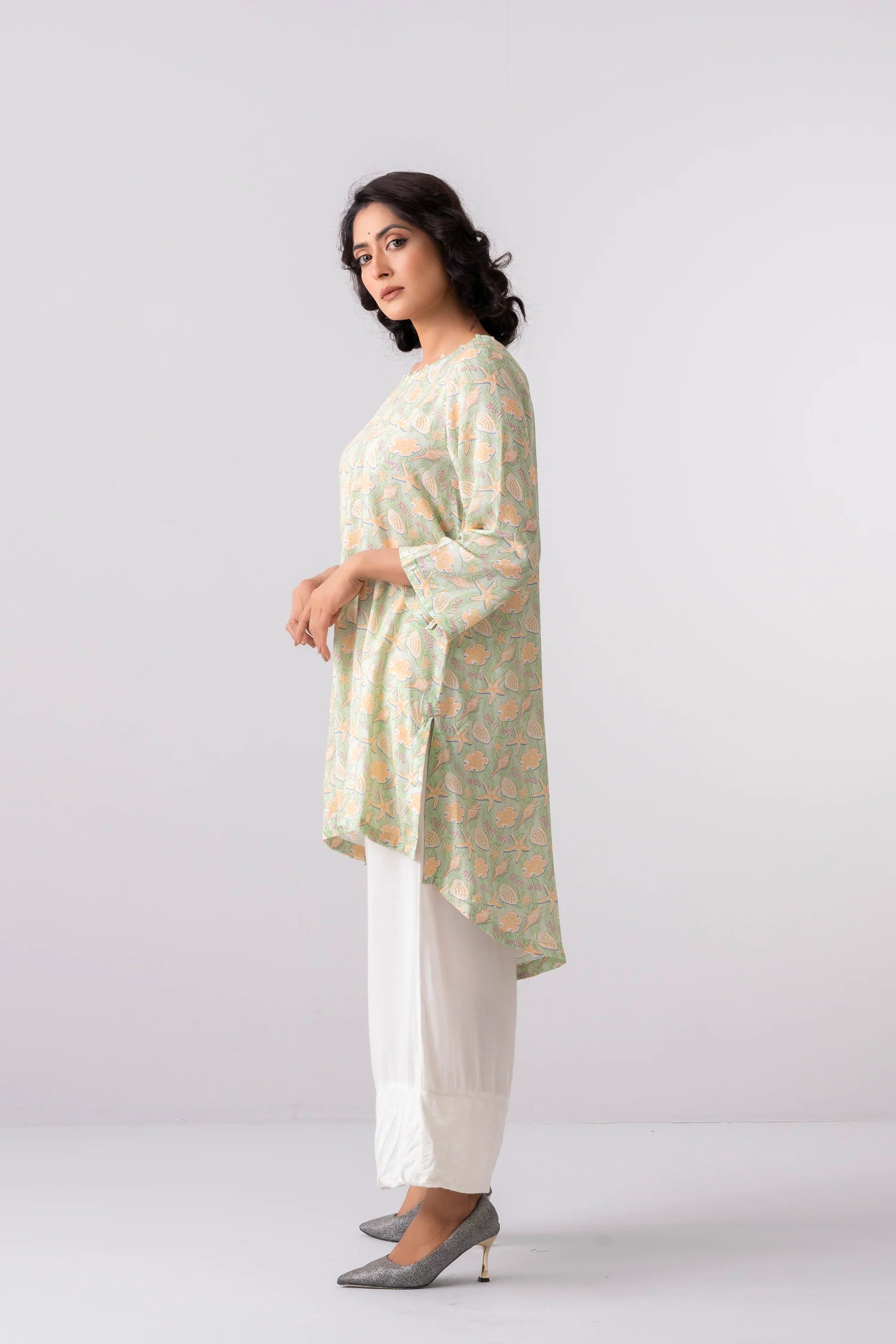 The Little Mermaid'-themed Smart Fit Ethnic Kurti - Disney