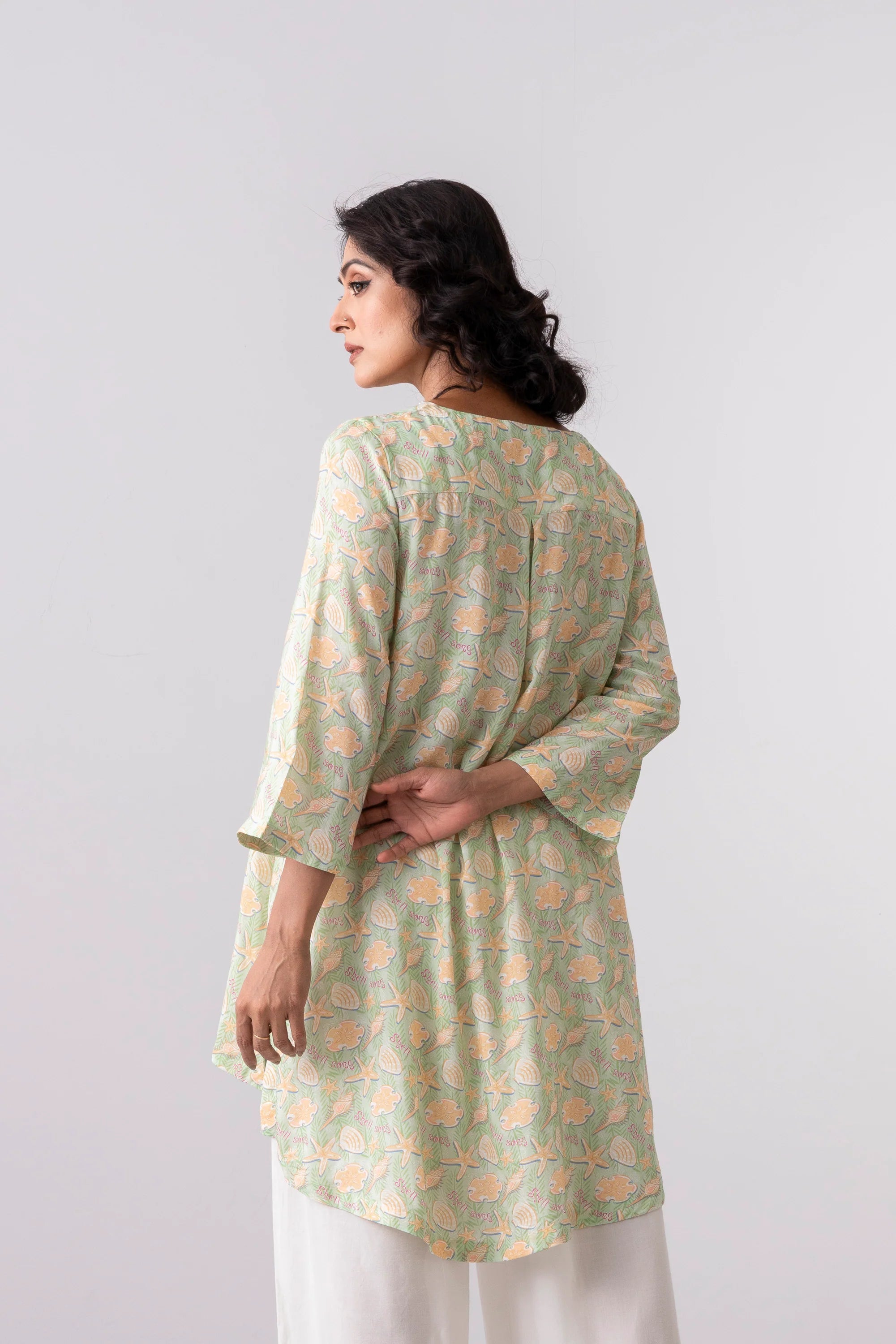 The Little Mermaid'-themed Smart Fit Ethnic Kurti - Disney