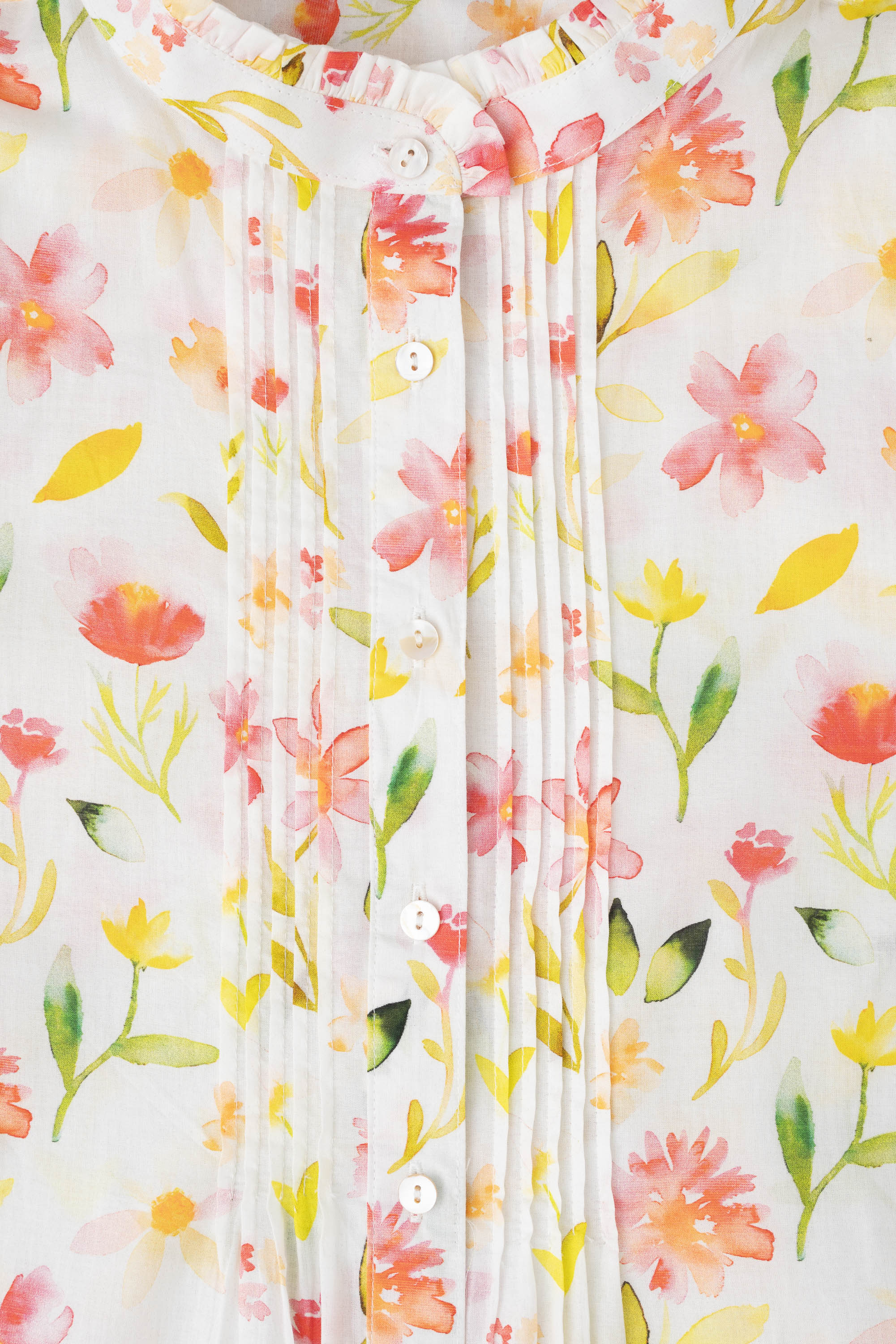 Digital Printed Floral Fashion Top - Mystika