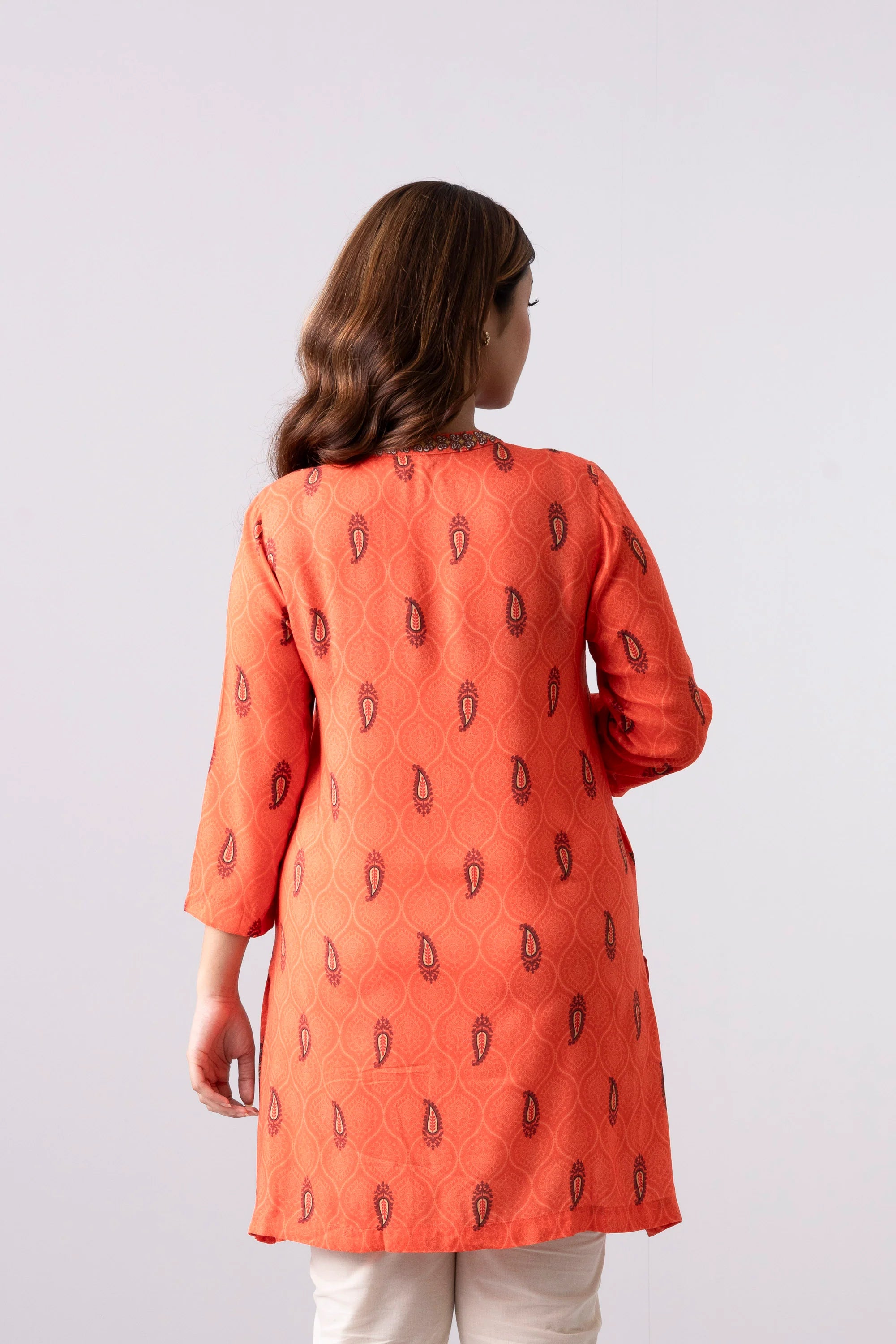 Smart Fit Embroidered Ethnic Kurti