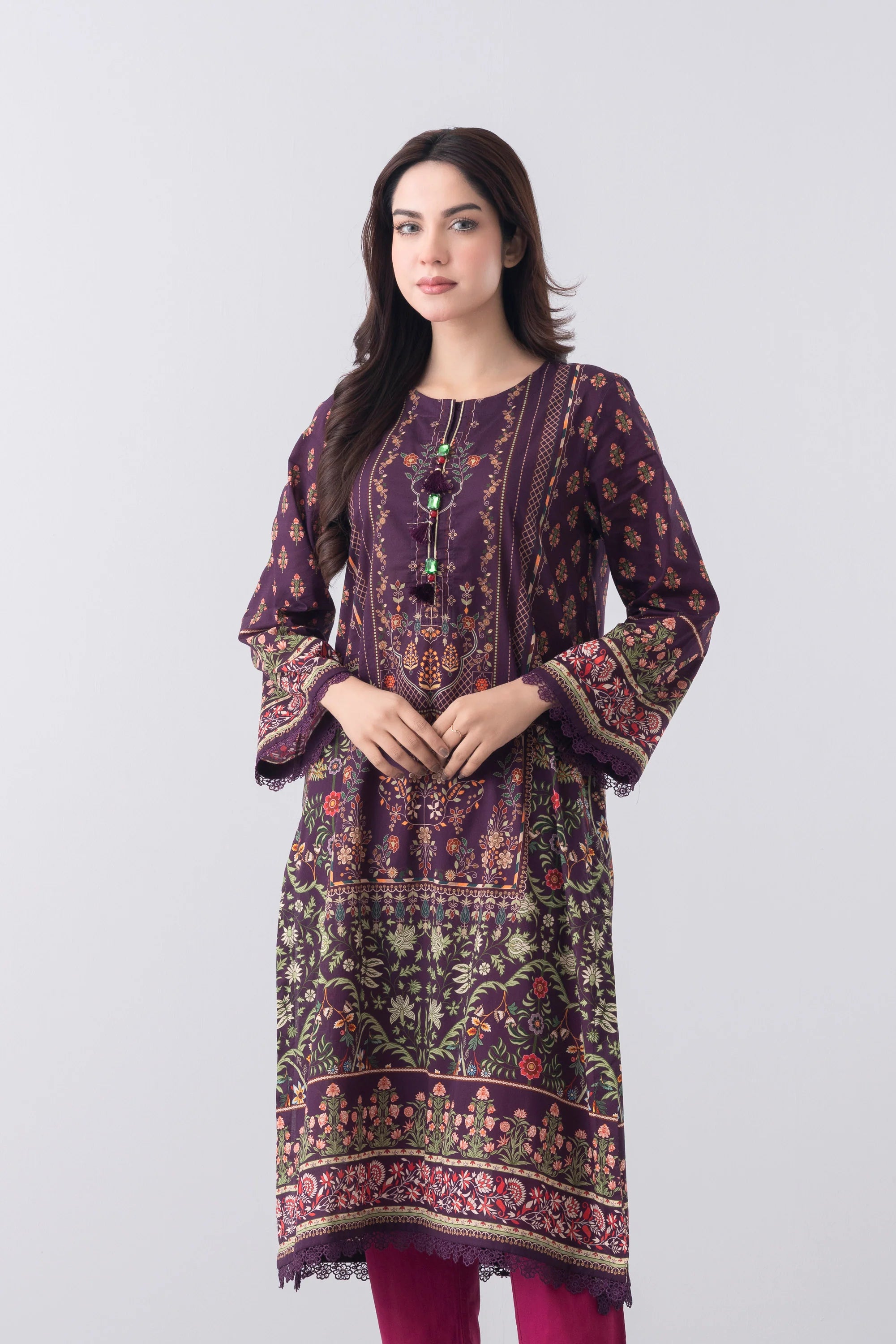 Smart Fit Printed One-Piece Lawn Kurta