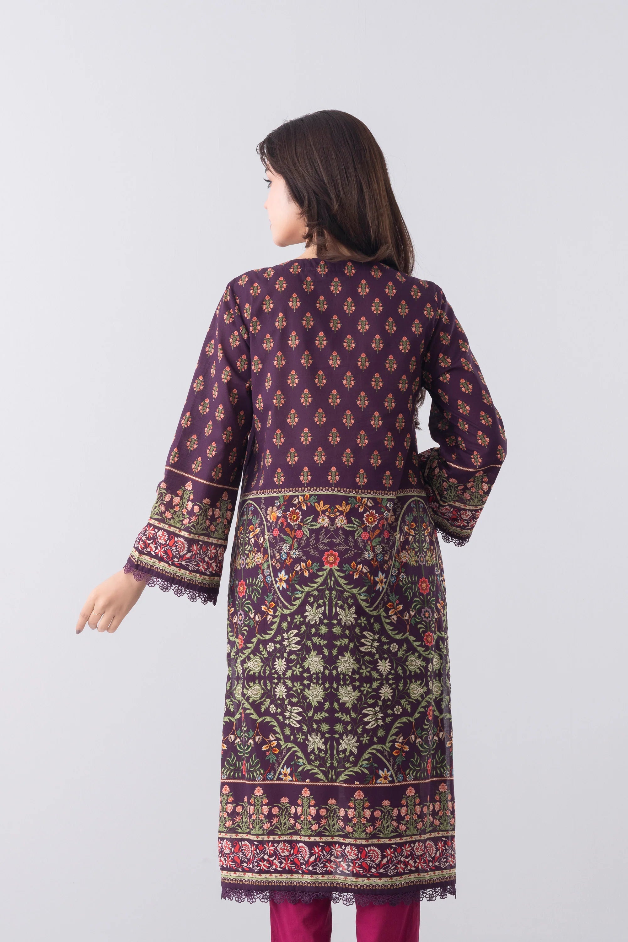 Smart Fit Printed One-Piece Lawn Kurta