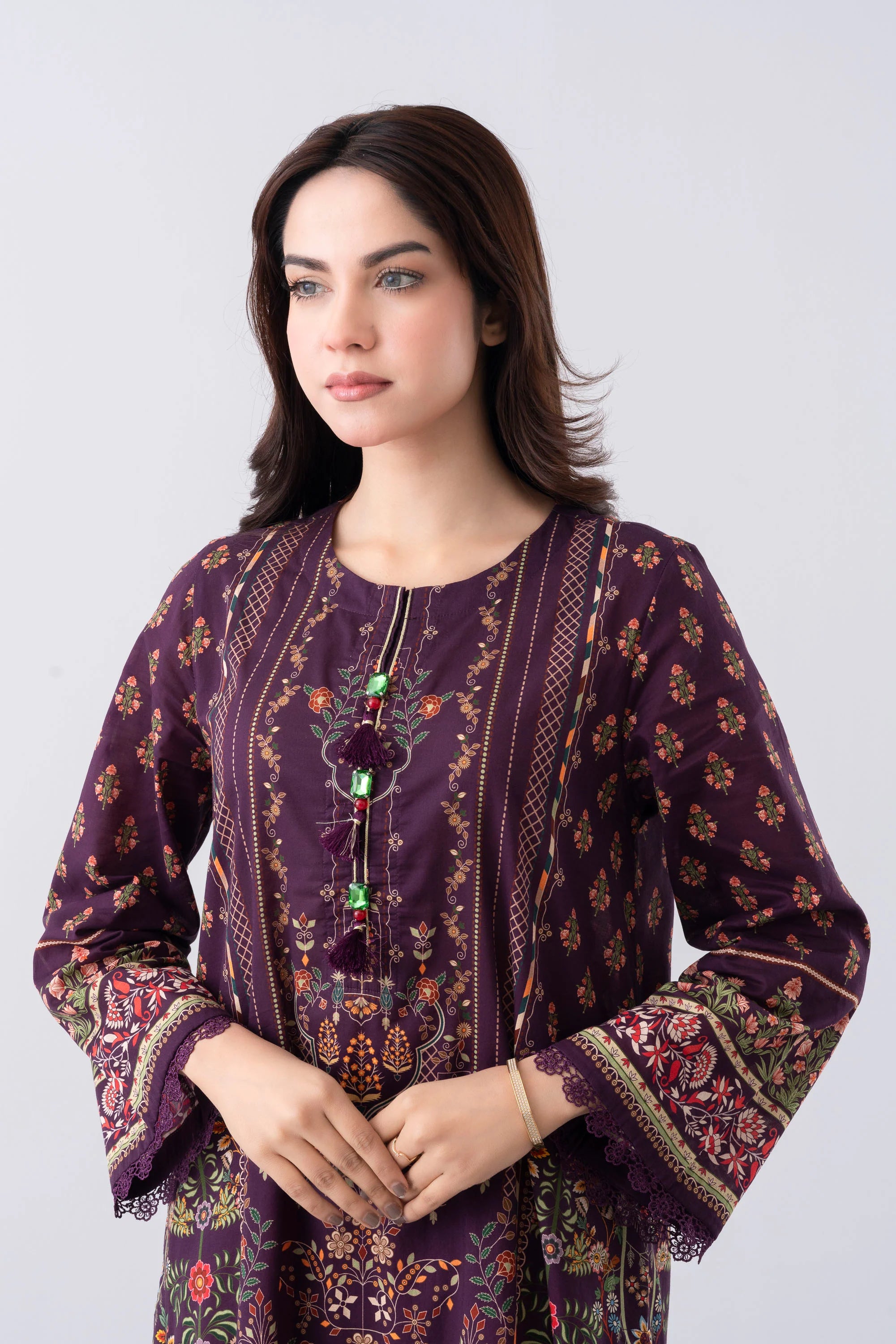 Smart Fit Printed One-Piece Lawn Kurta