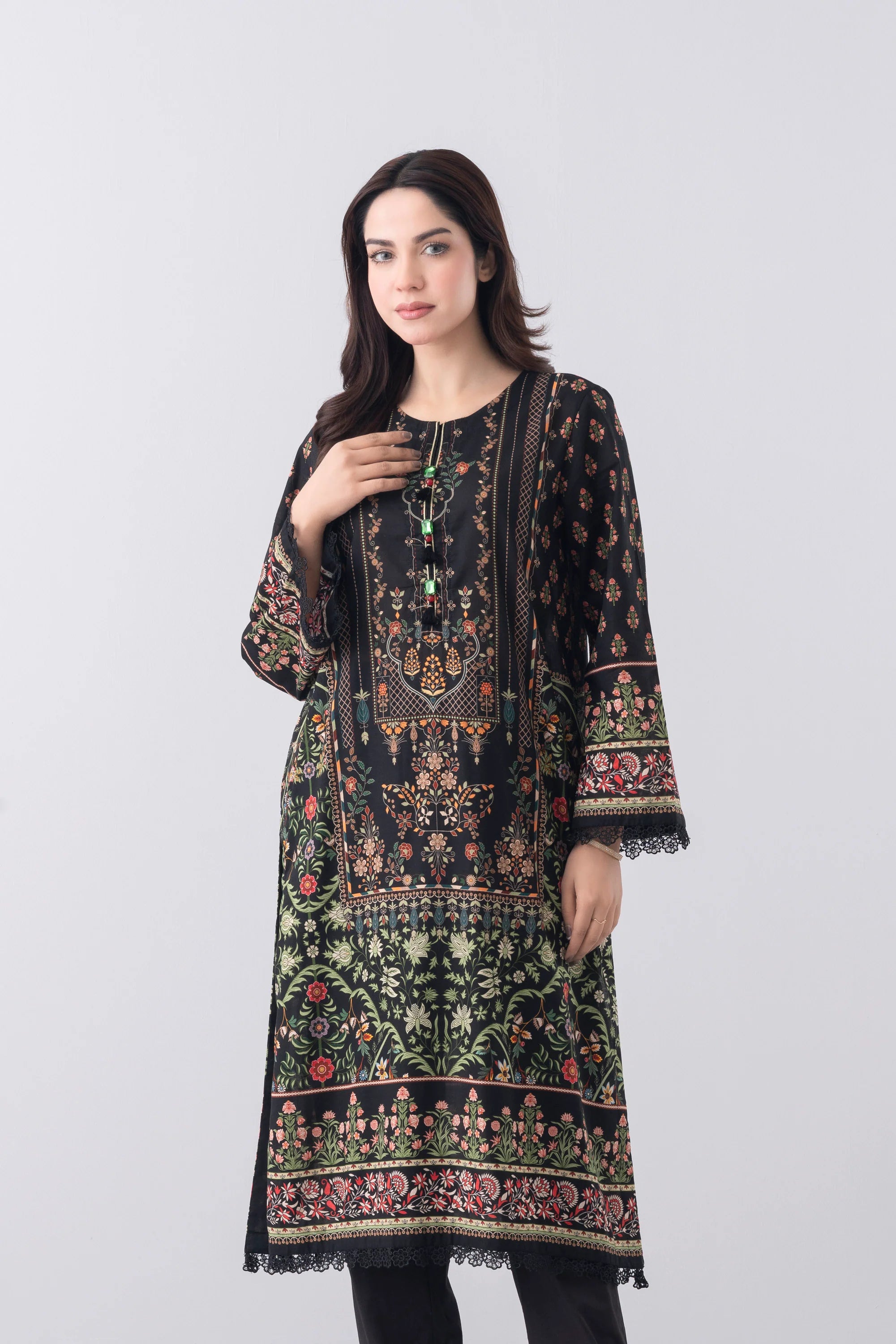 Smart Fit Printed One-Piece Lawn Kurta