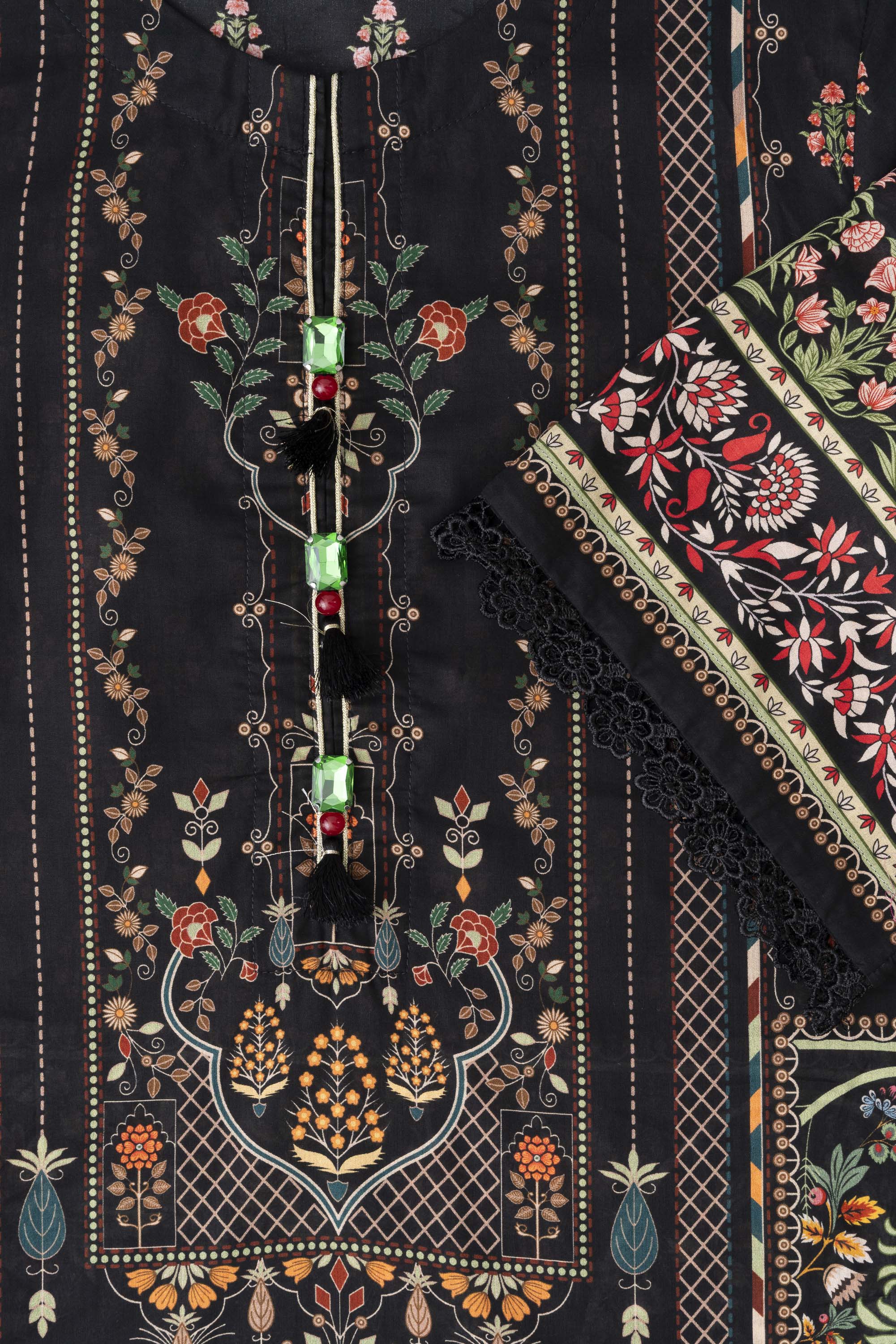 Smart Fit Printed One-Piece Lawn Kurta