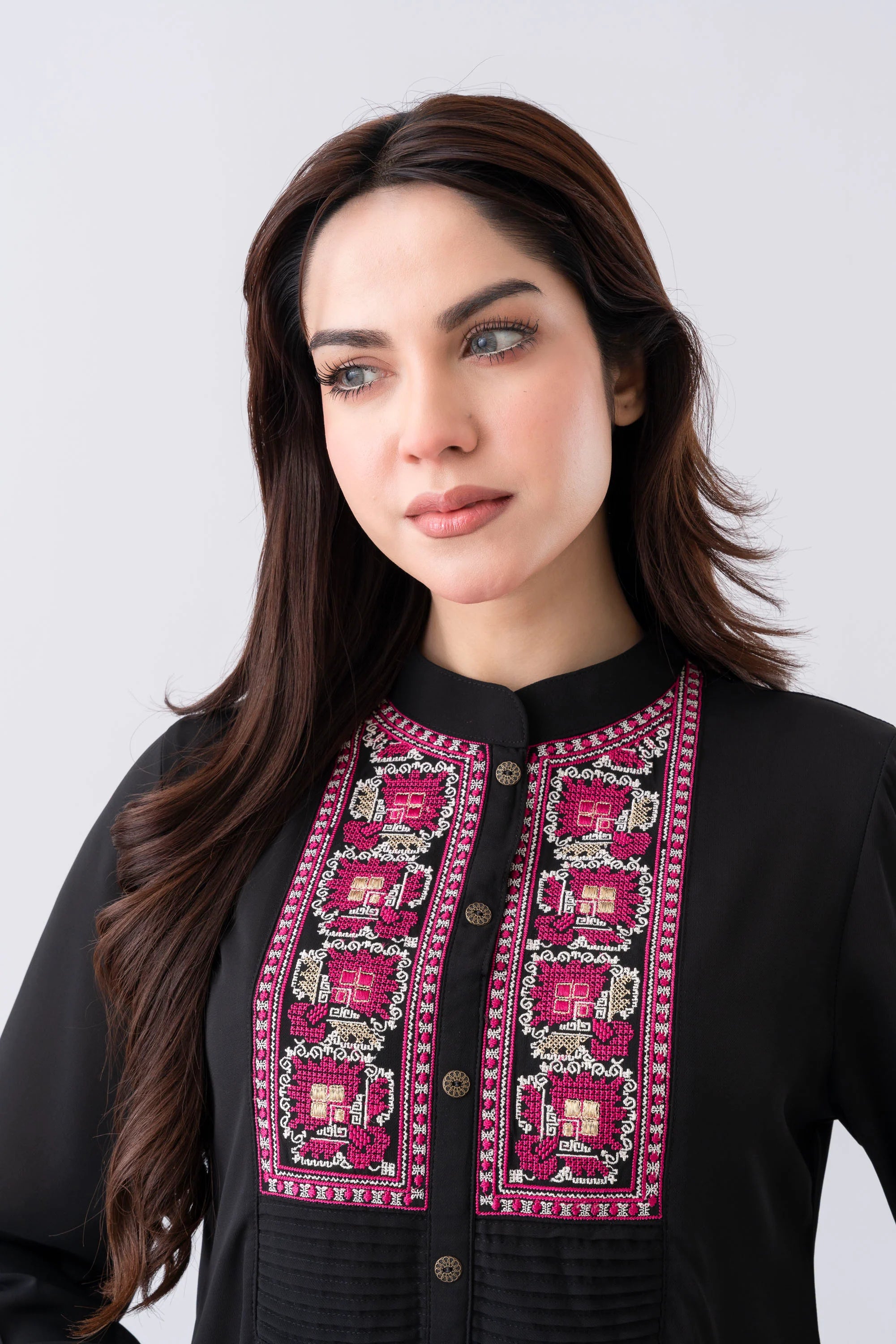 Smart Fit Embroidered Ethnic Kurti