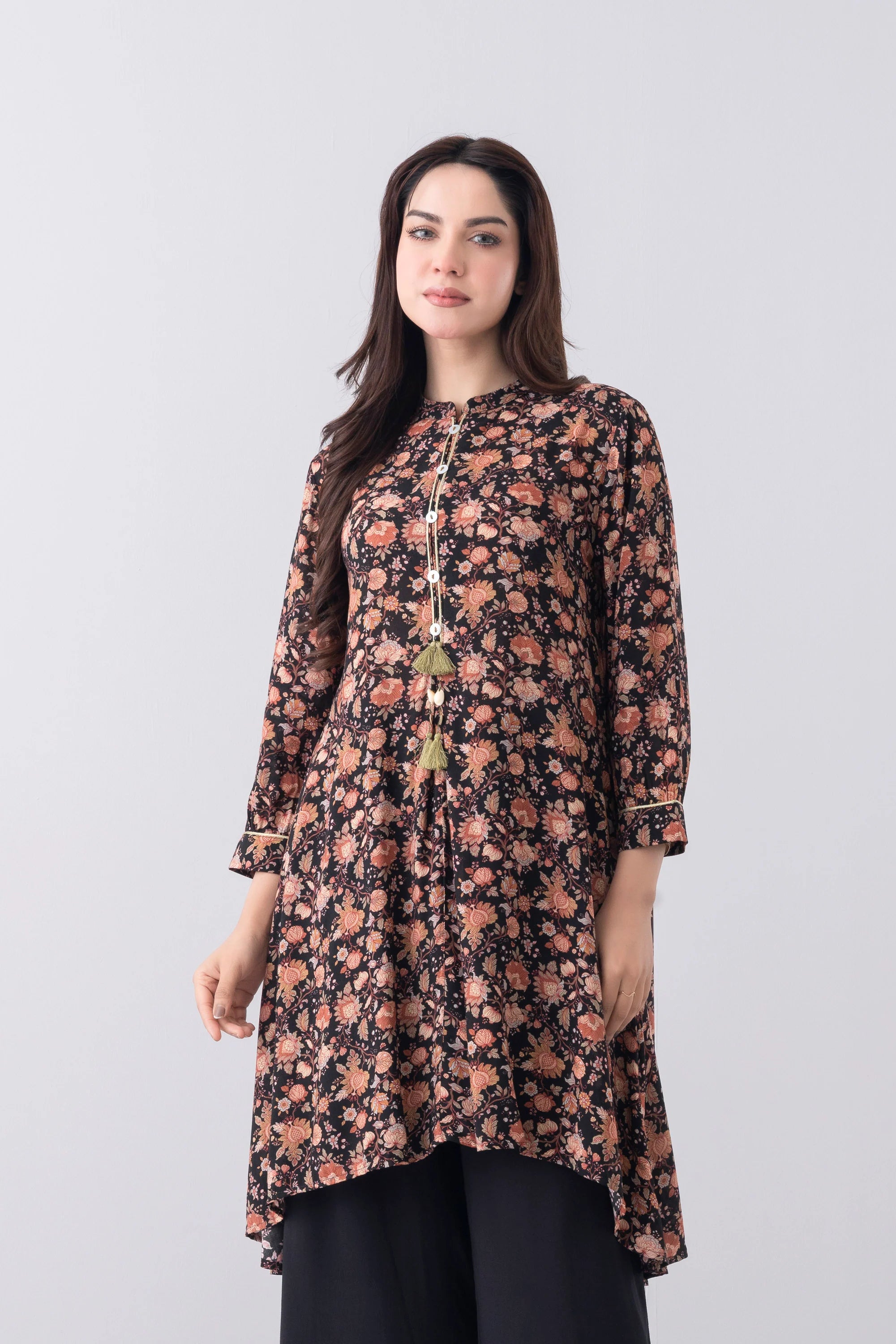 Smart Fit Printed Viscose Ethnic Kurti