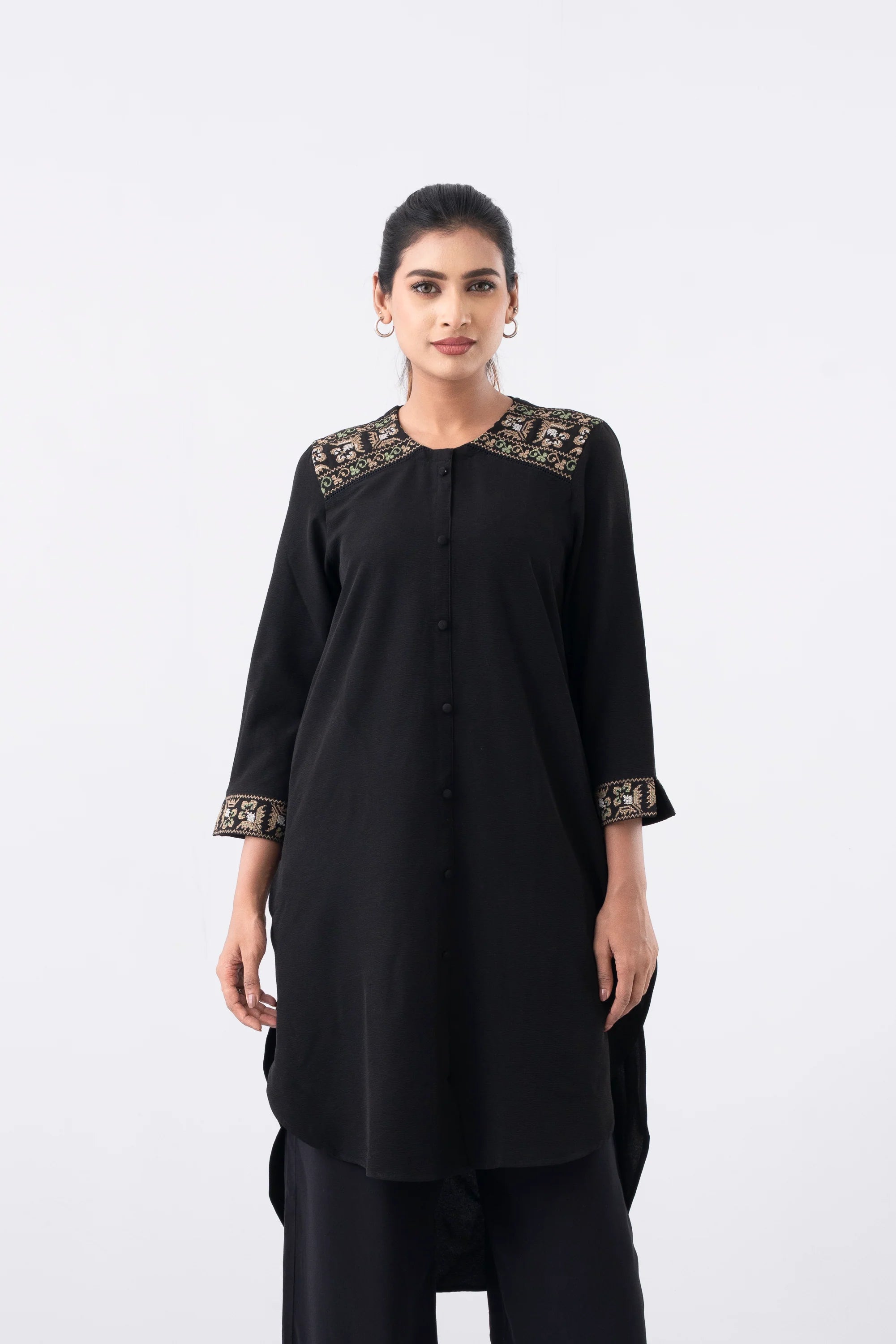 Smart Fit Georgette Ethnic Kurta