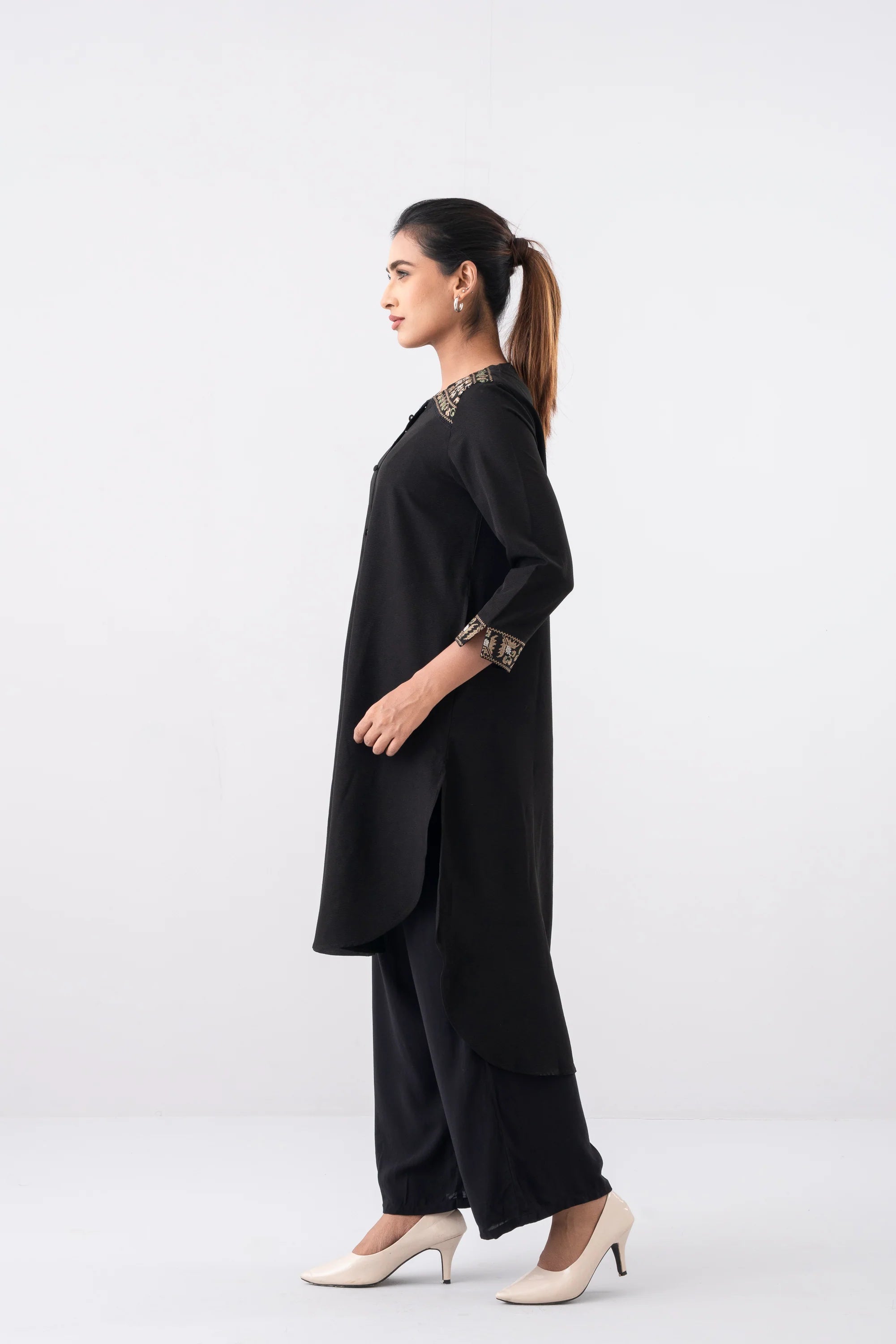 Smart Fit Georgette Ethnic Kurta