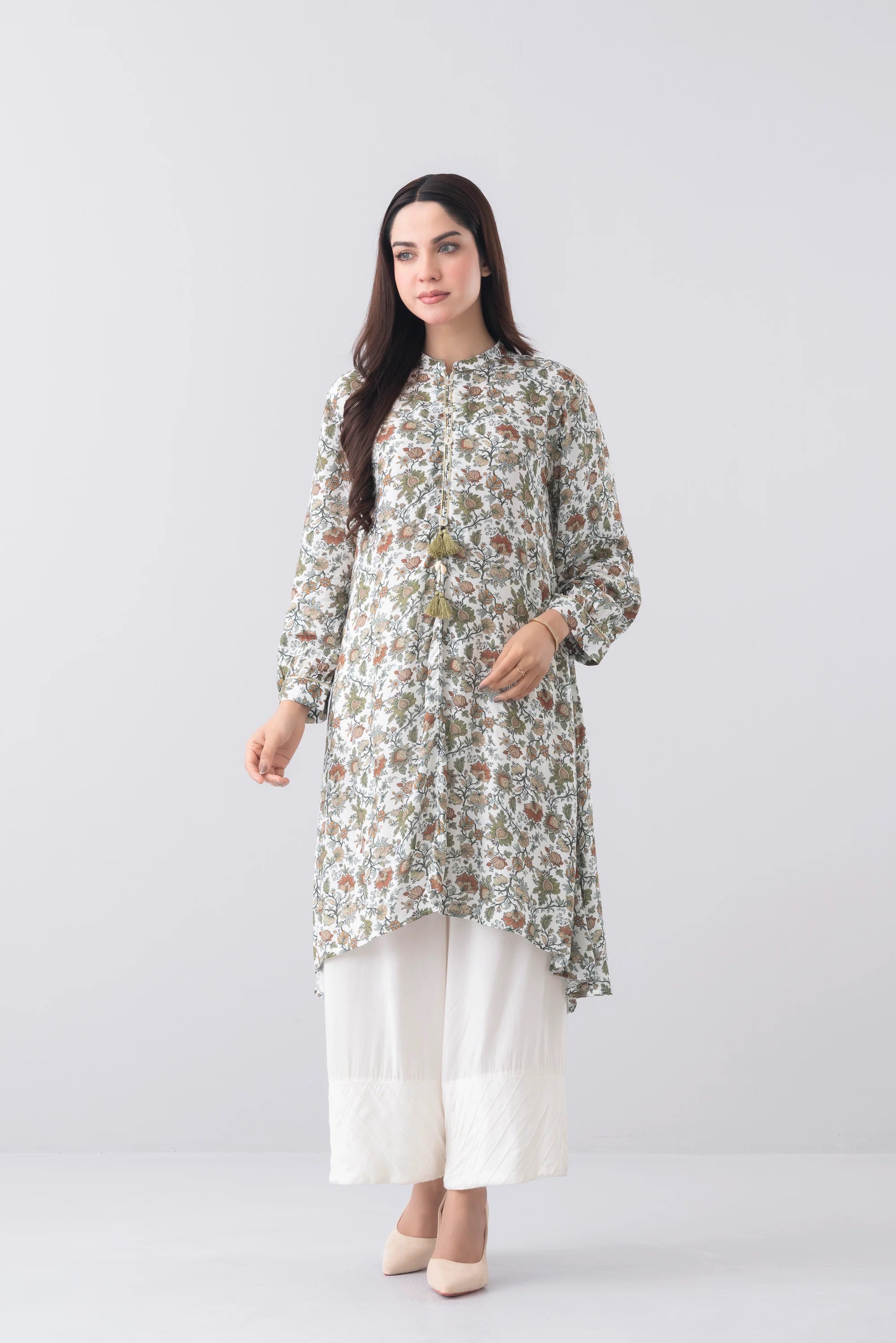 Smart Fit Printed Viscose Ethnic Kurti