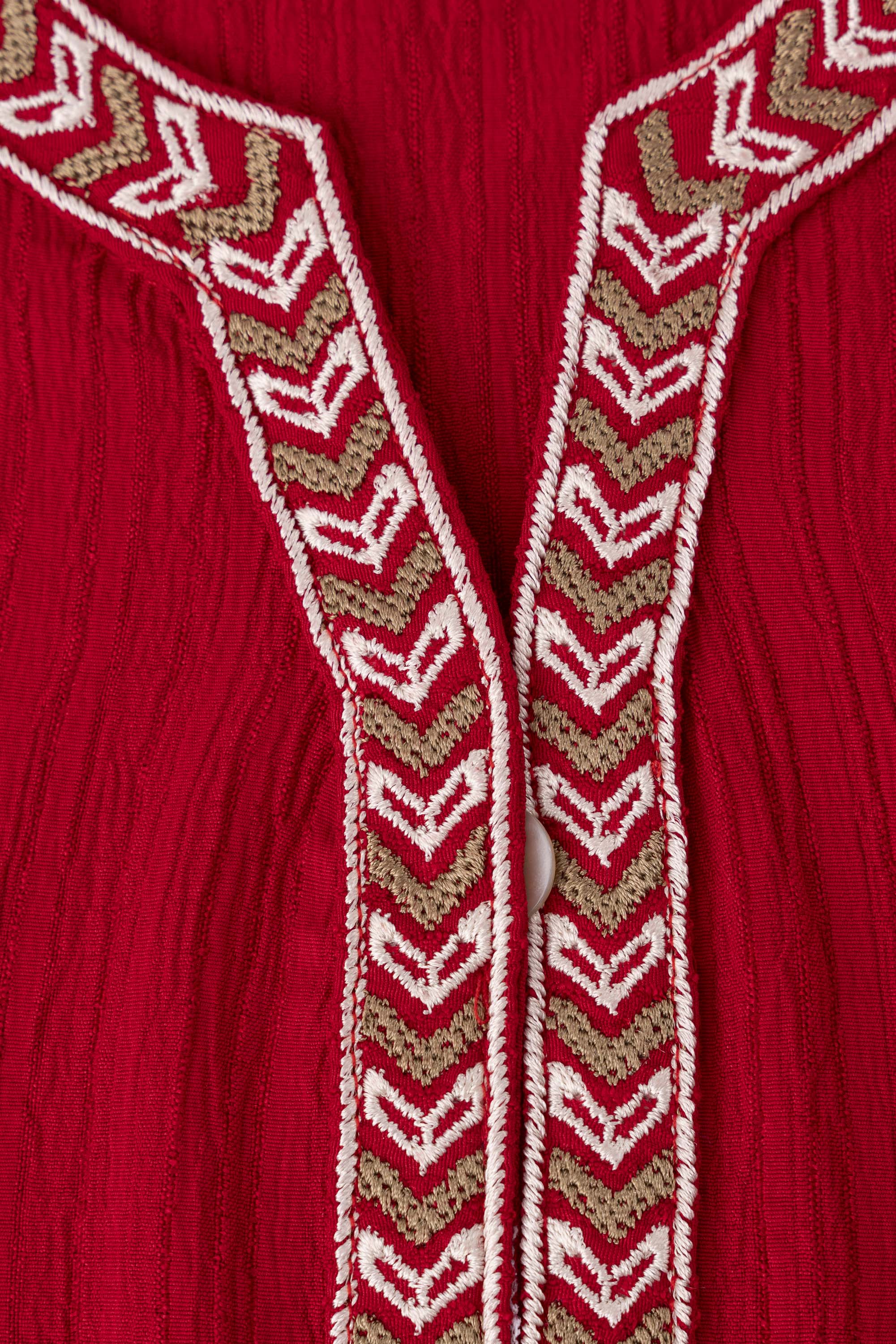 Smart Fit Embroidered Ethnic Kurta