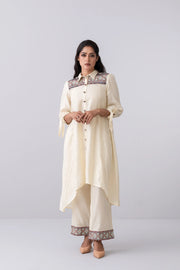 Ready-To-Wear Two-Piece Embroidered Semi Formal Set