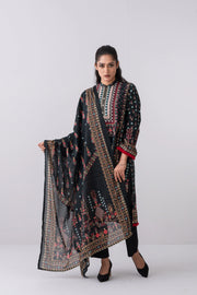 Relaxed Fit Digital Printed Two-Piece Lawn Kameez Suit