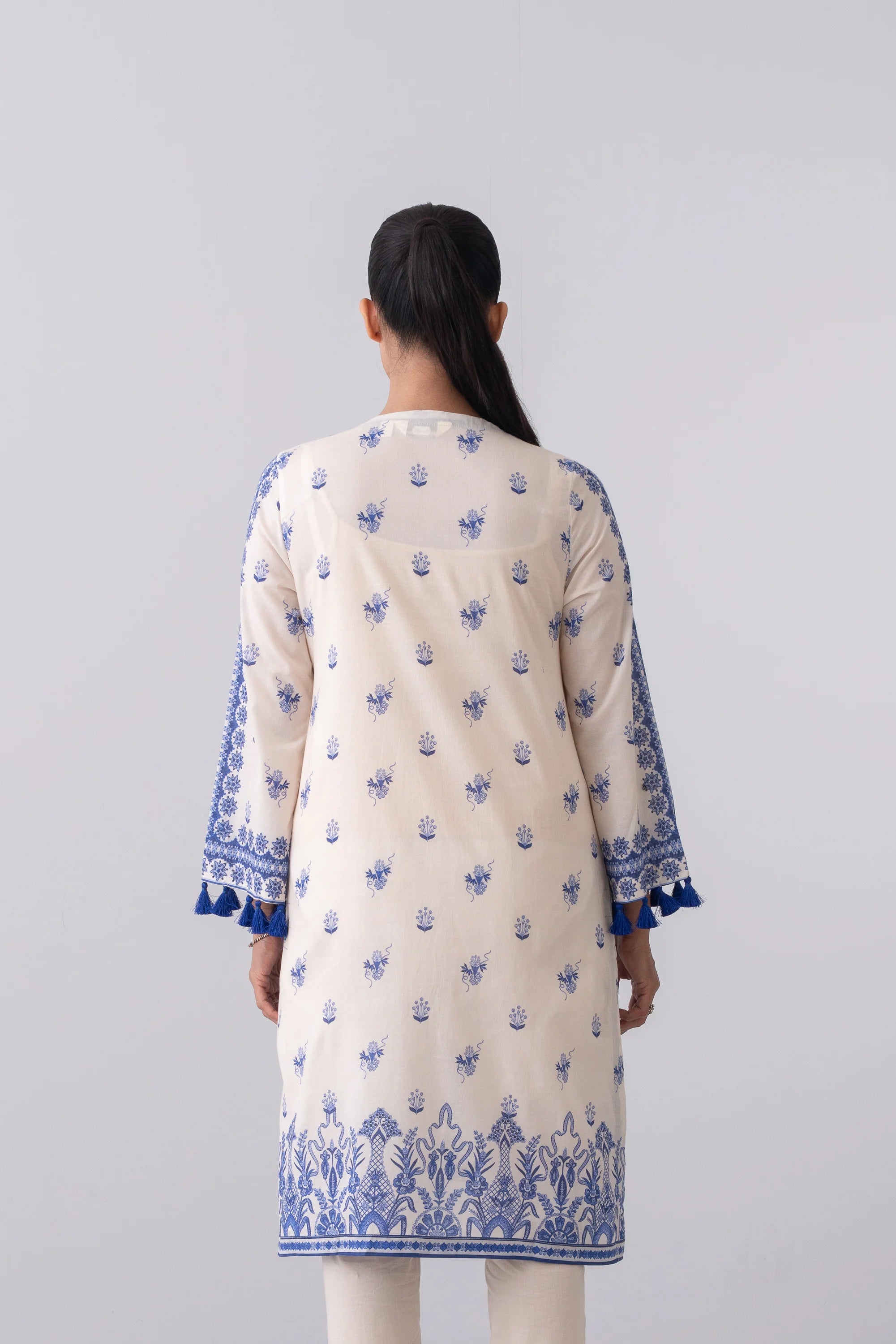 Digital Printed One Piece Lawn Kurta