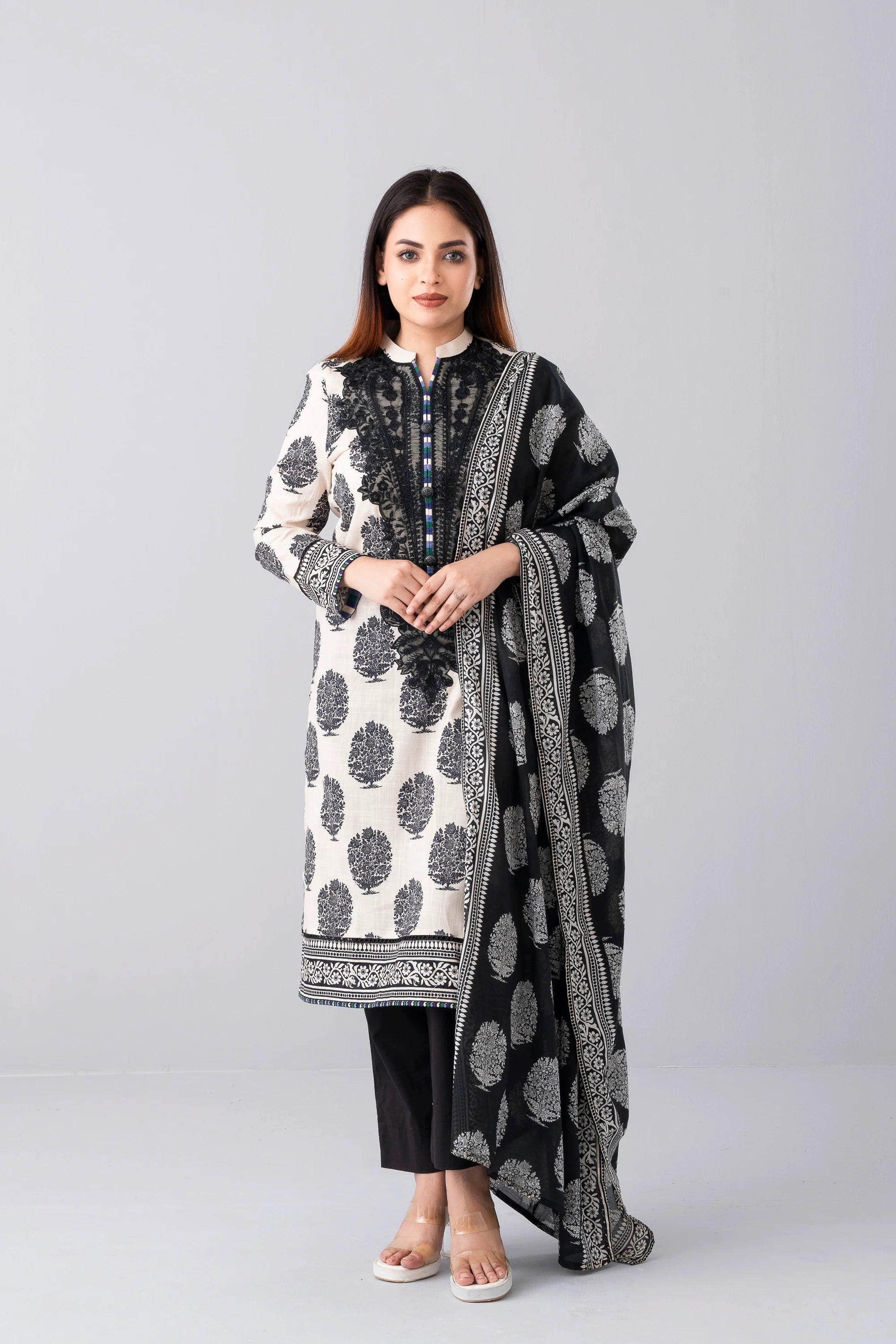 Smart Fit Digital Printed Khaddar Two-Piece Lawn