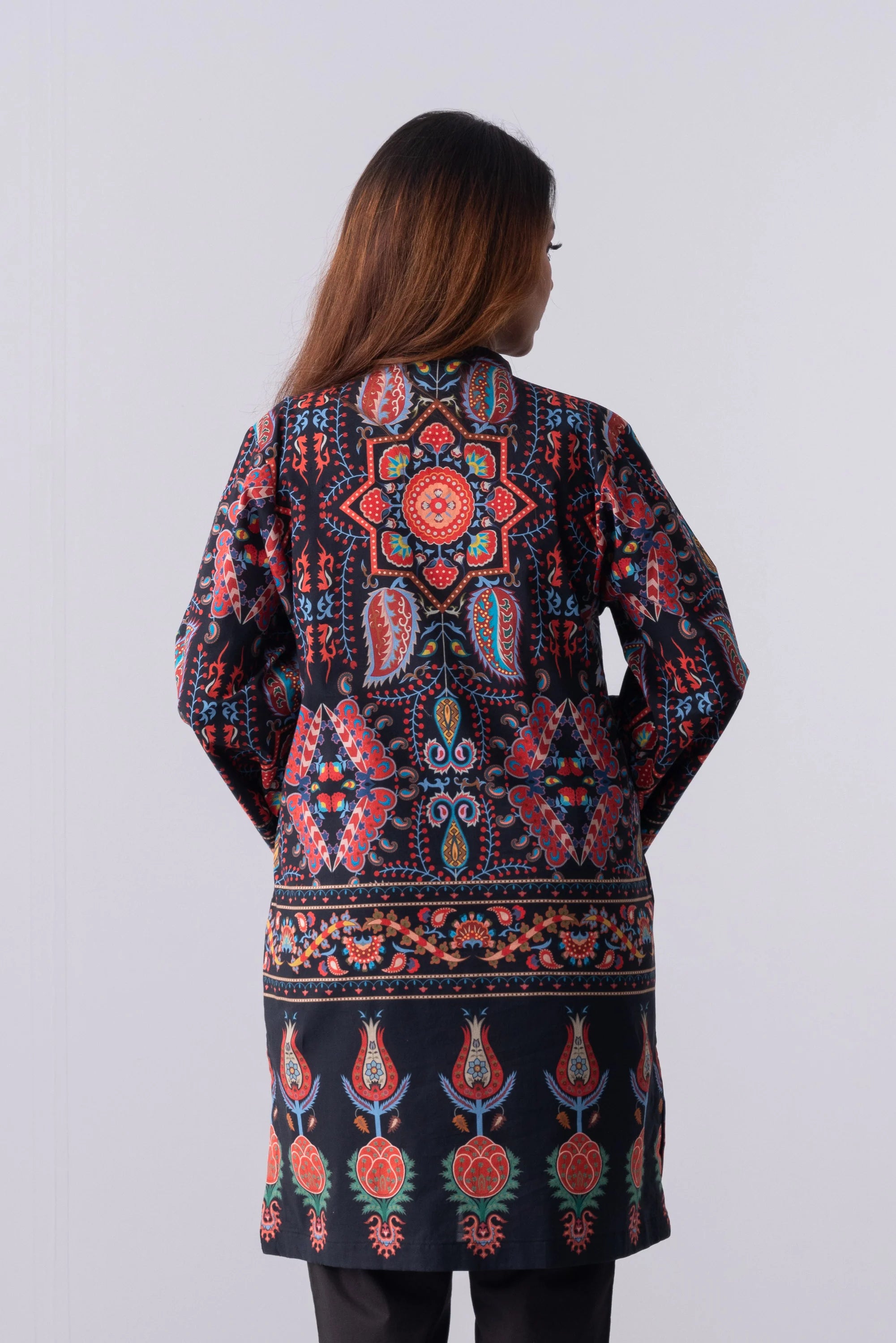 Relaxed Fit Digital Printed Lawn Kurta