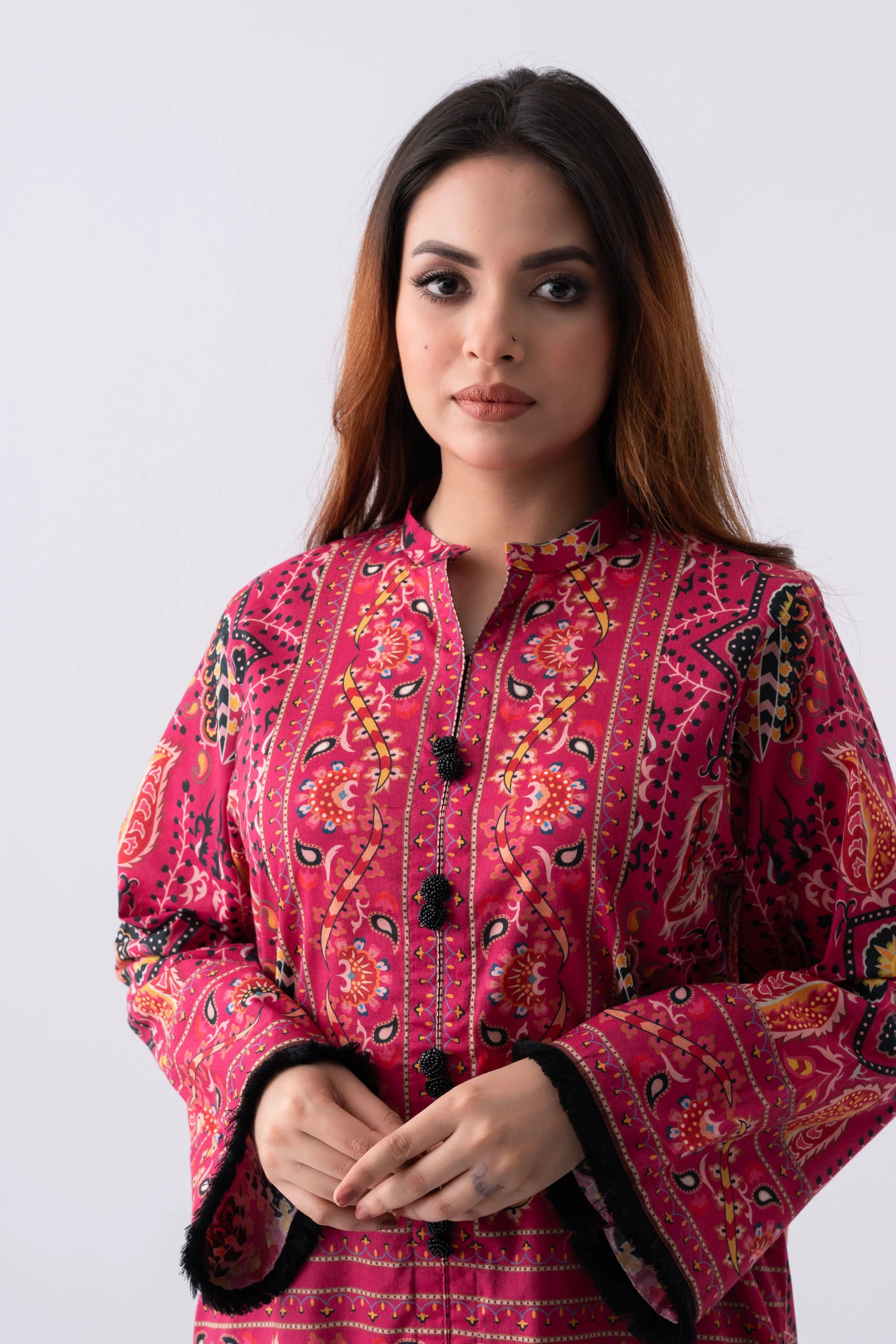 Relaxed Fit Digital Printed Lawn Kurta