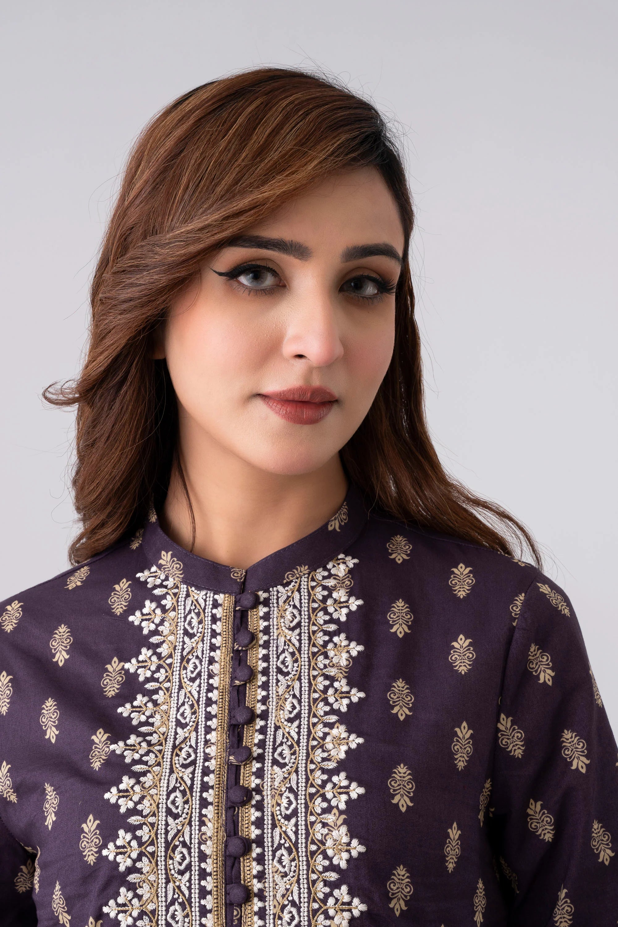 Smart Fit Embroidered Ethnic Kurta