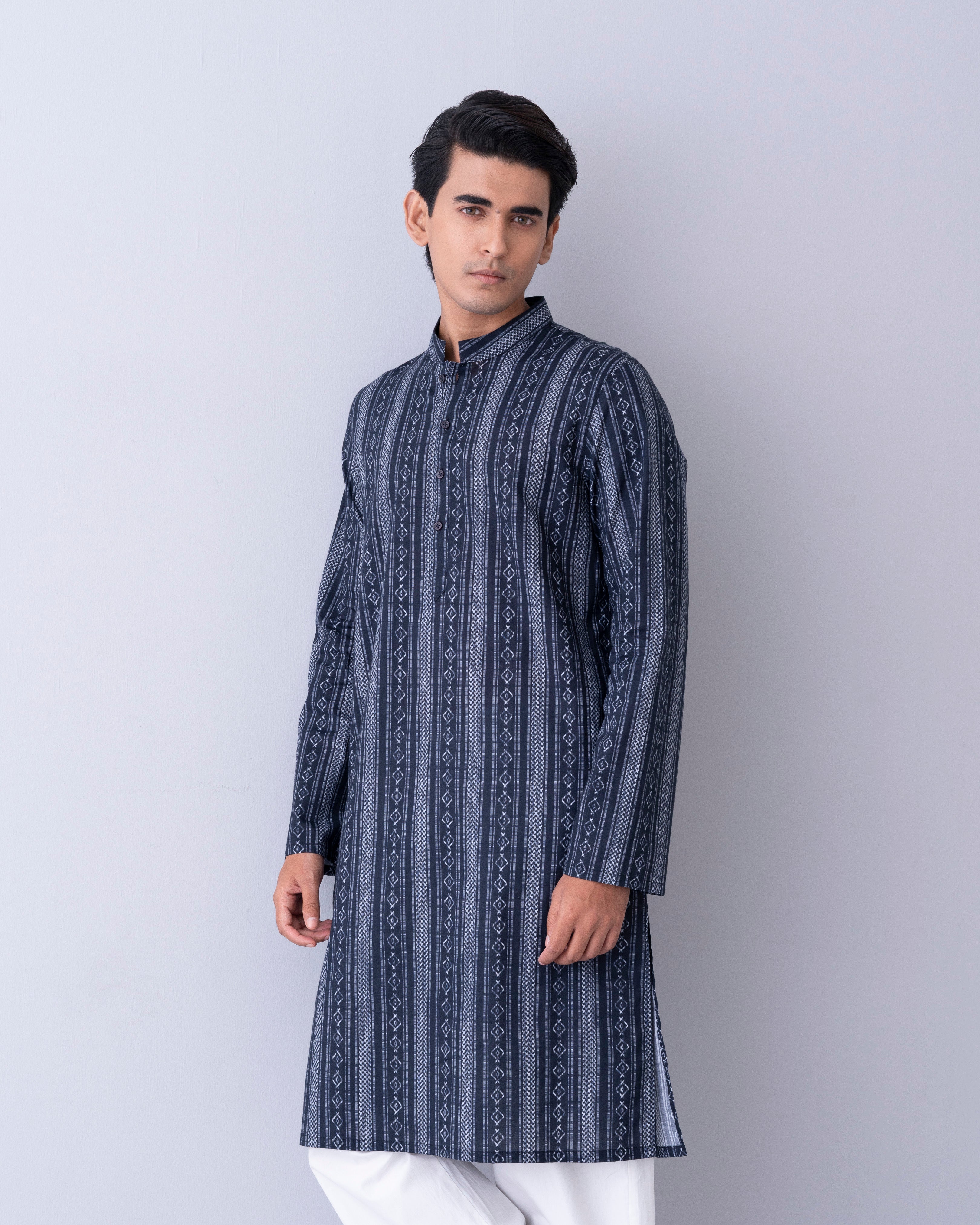 Regular Fit Printed Panjabi