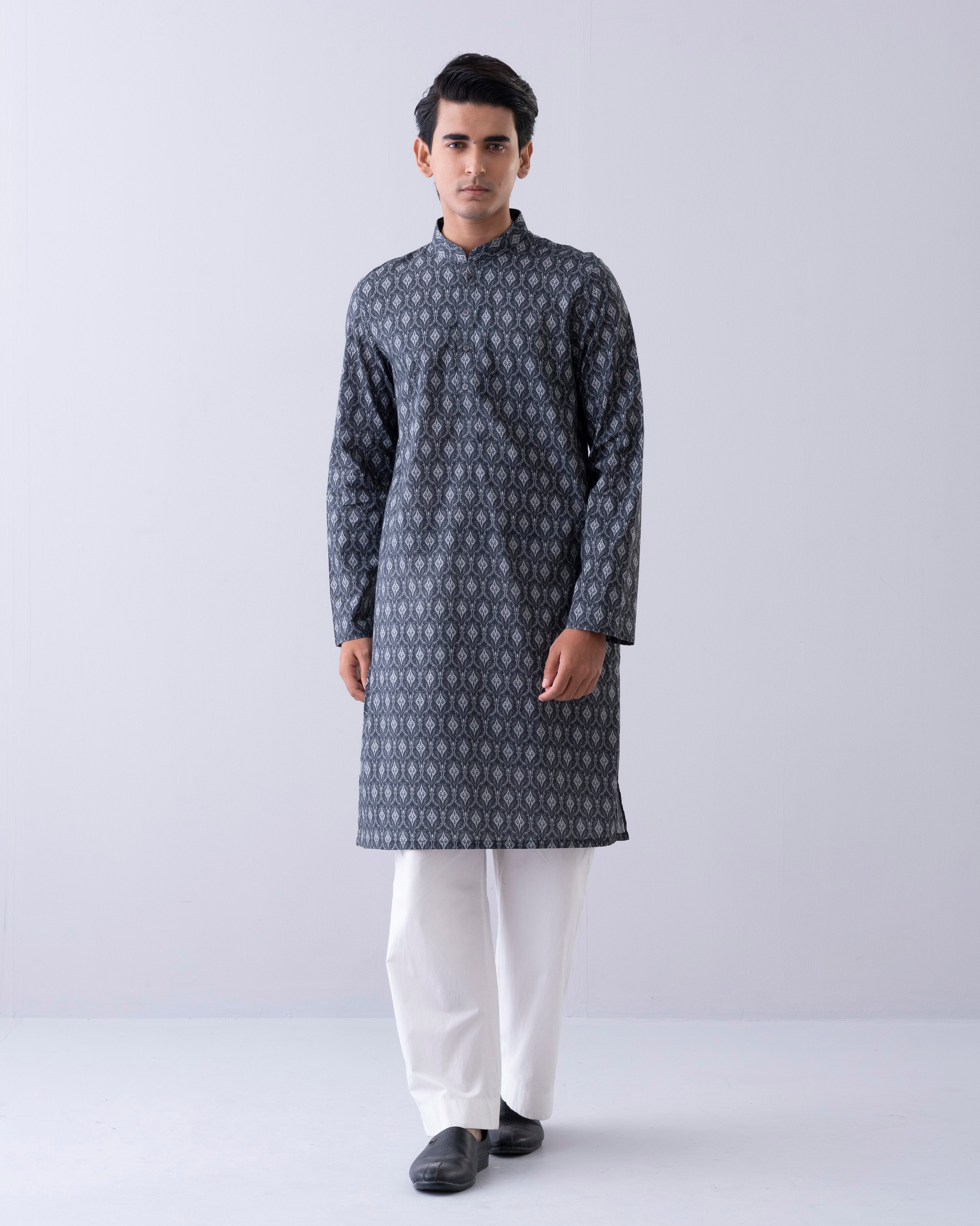 Regular Fit Printed Panjabi