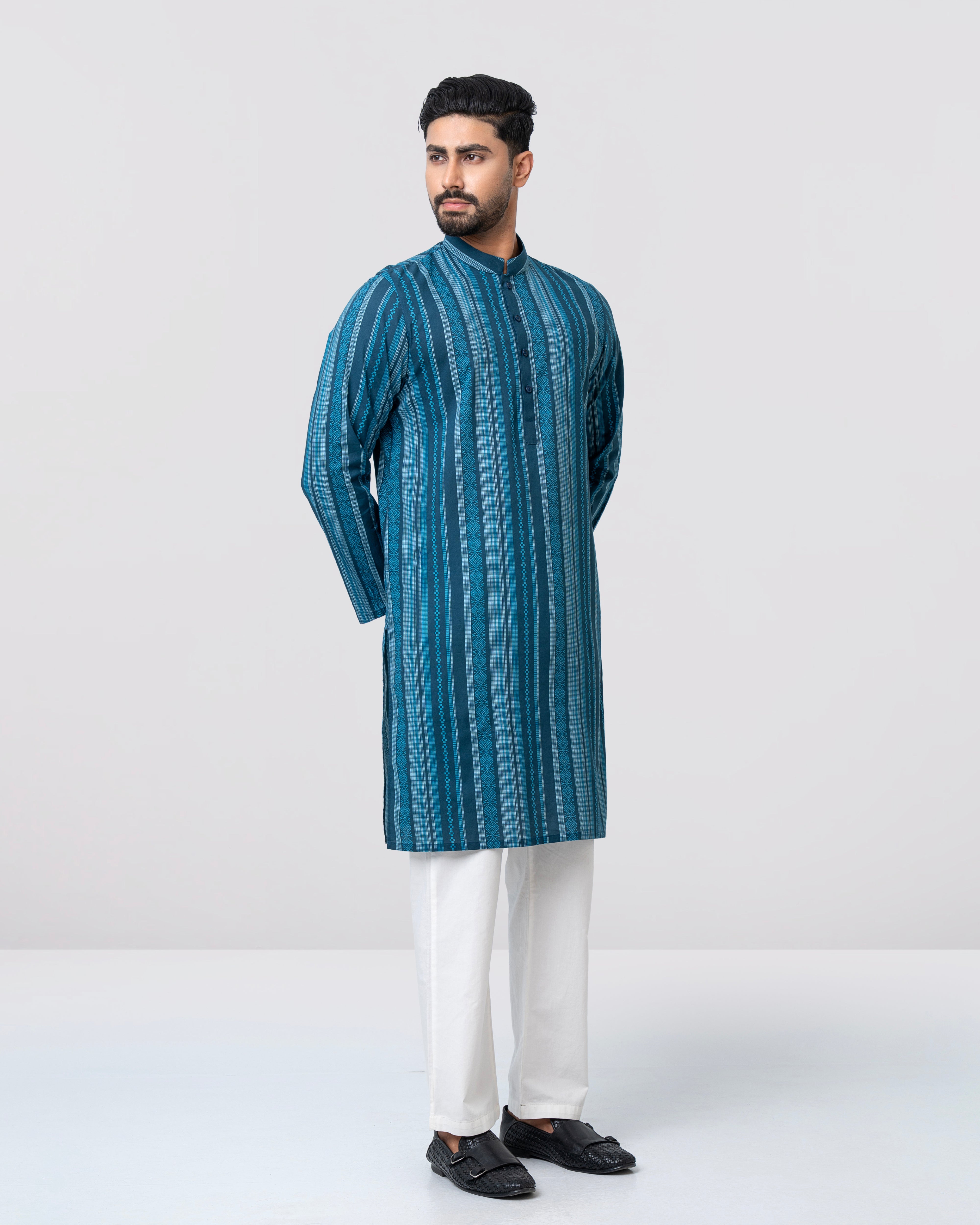 Regular Fit Printed Panjabi