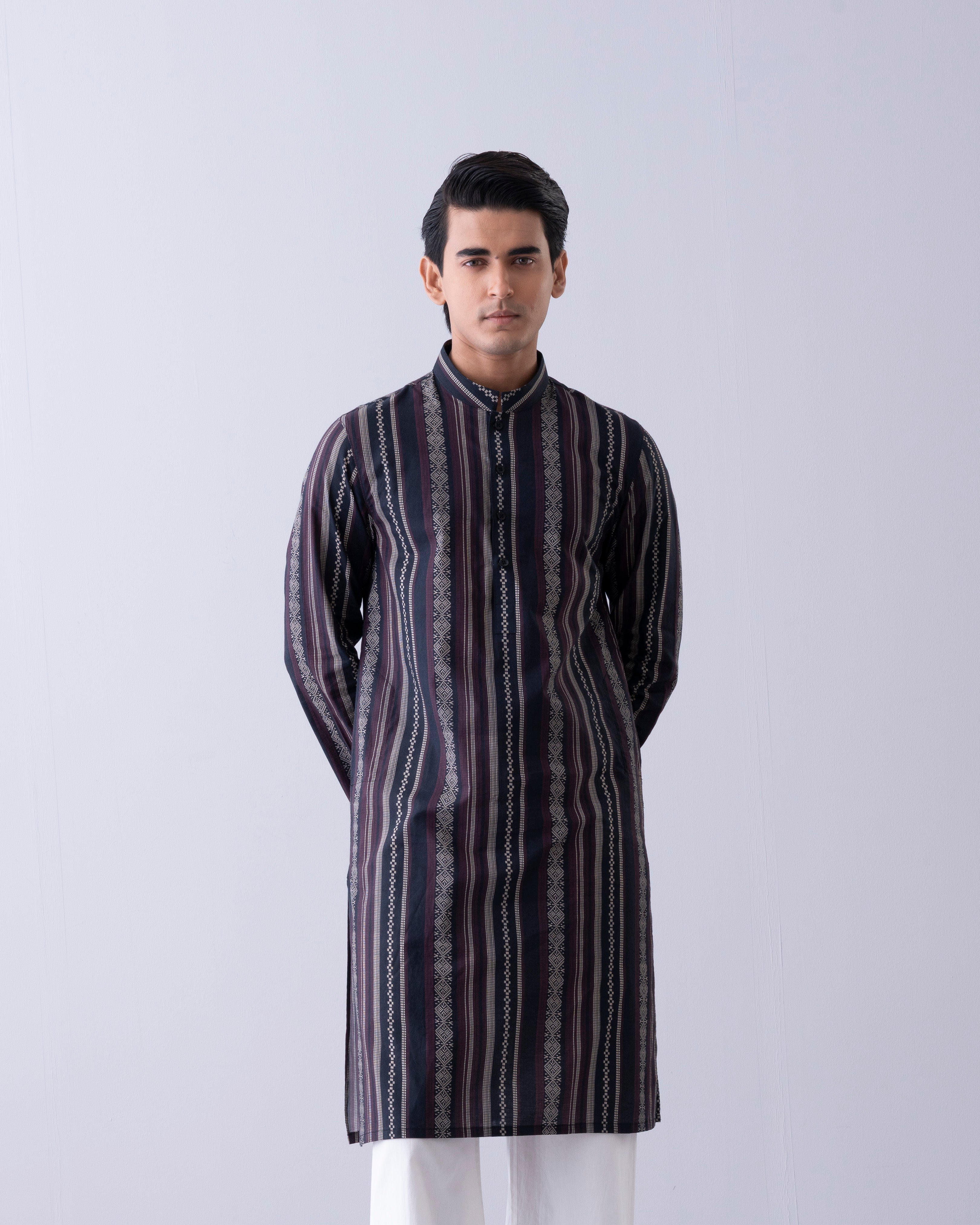 Regular Fit Printed Panjabi