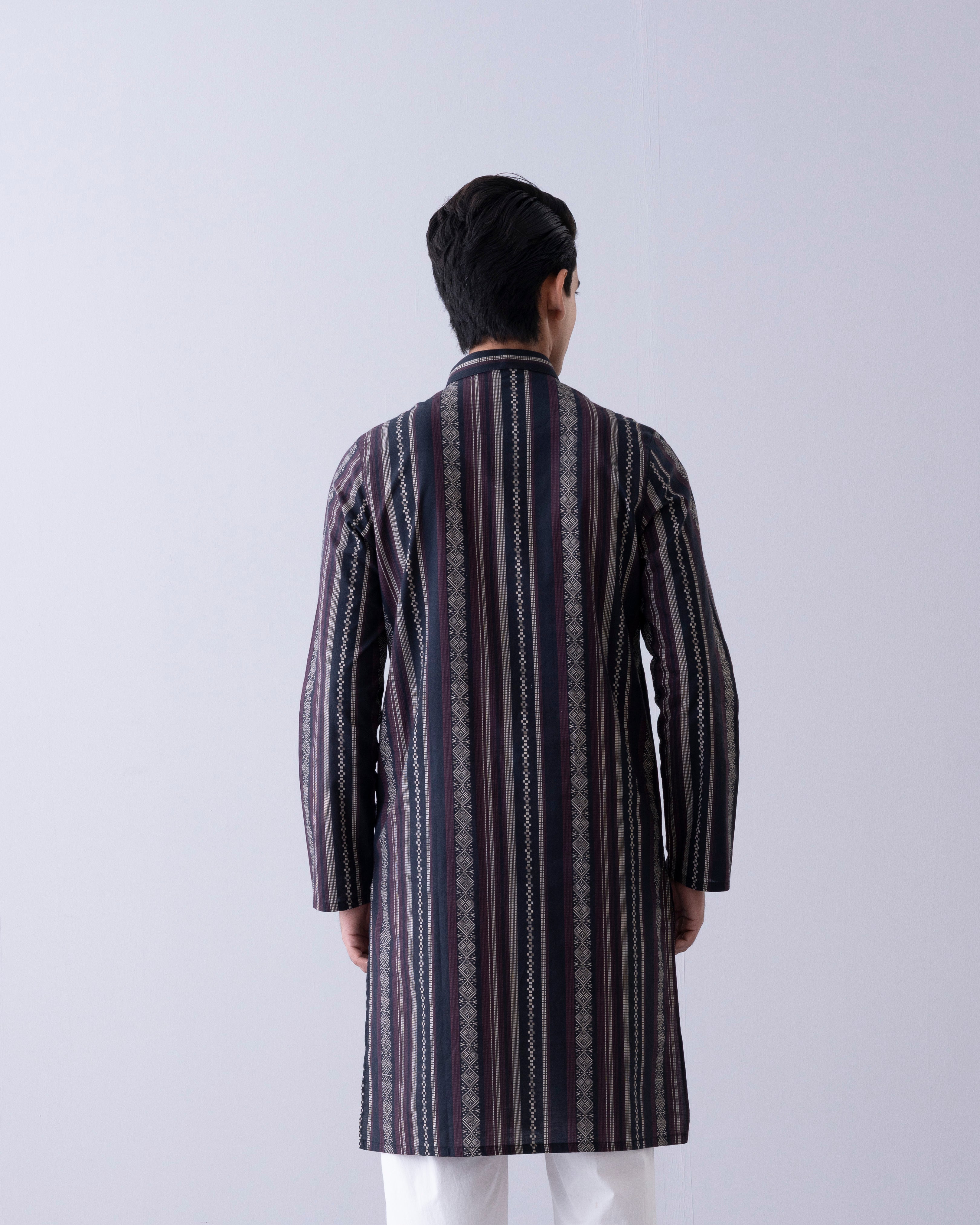 Regular Fit Printed Panjabi
