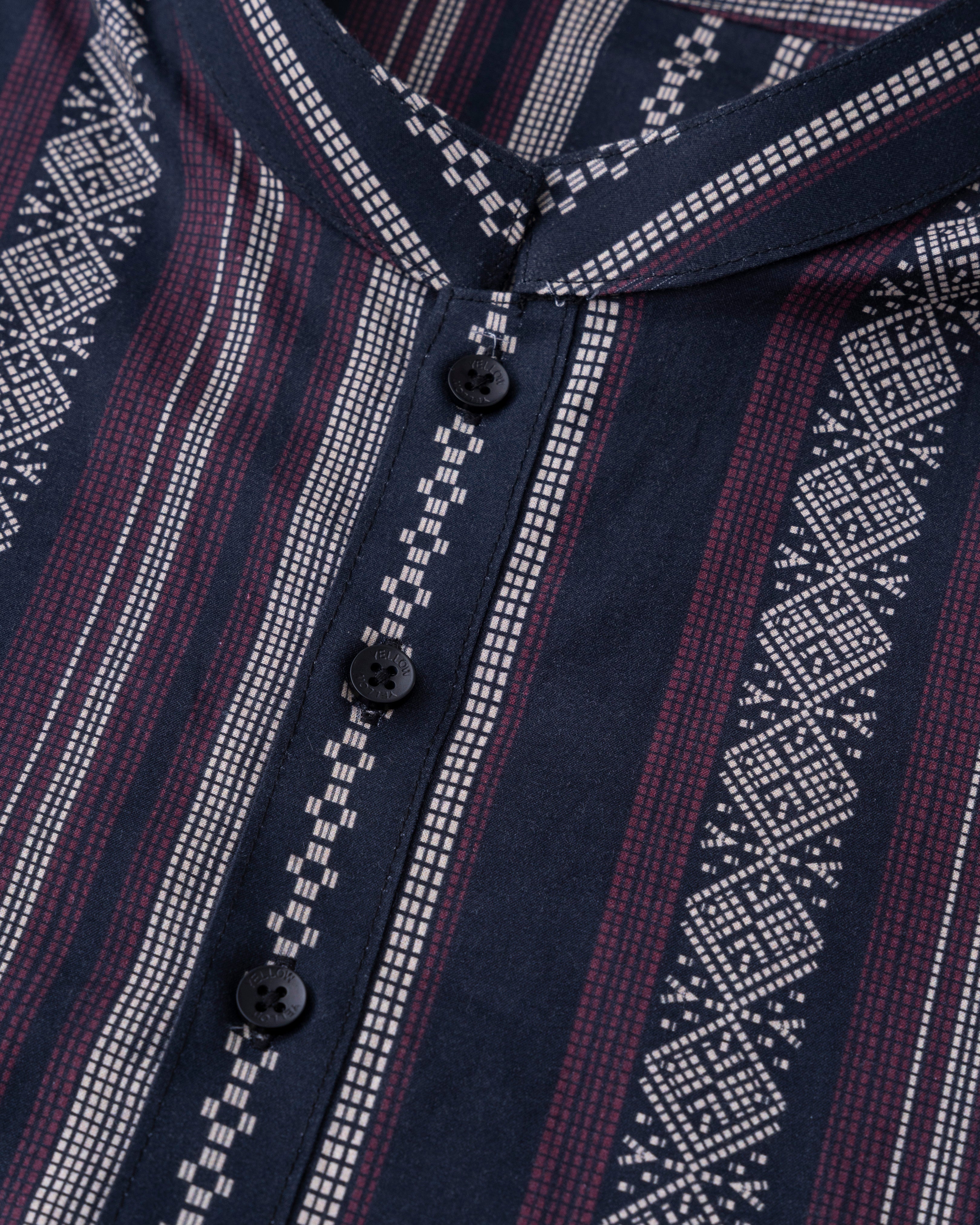 Regular Fit Printed Panjabi