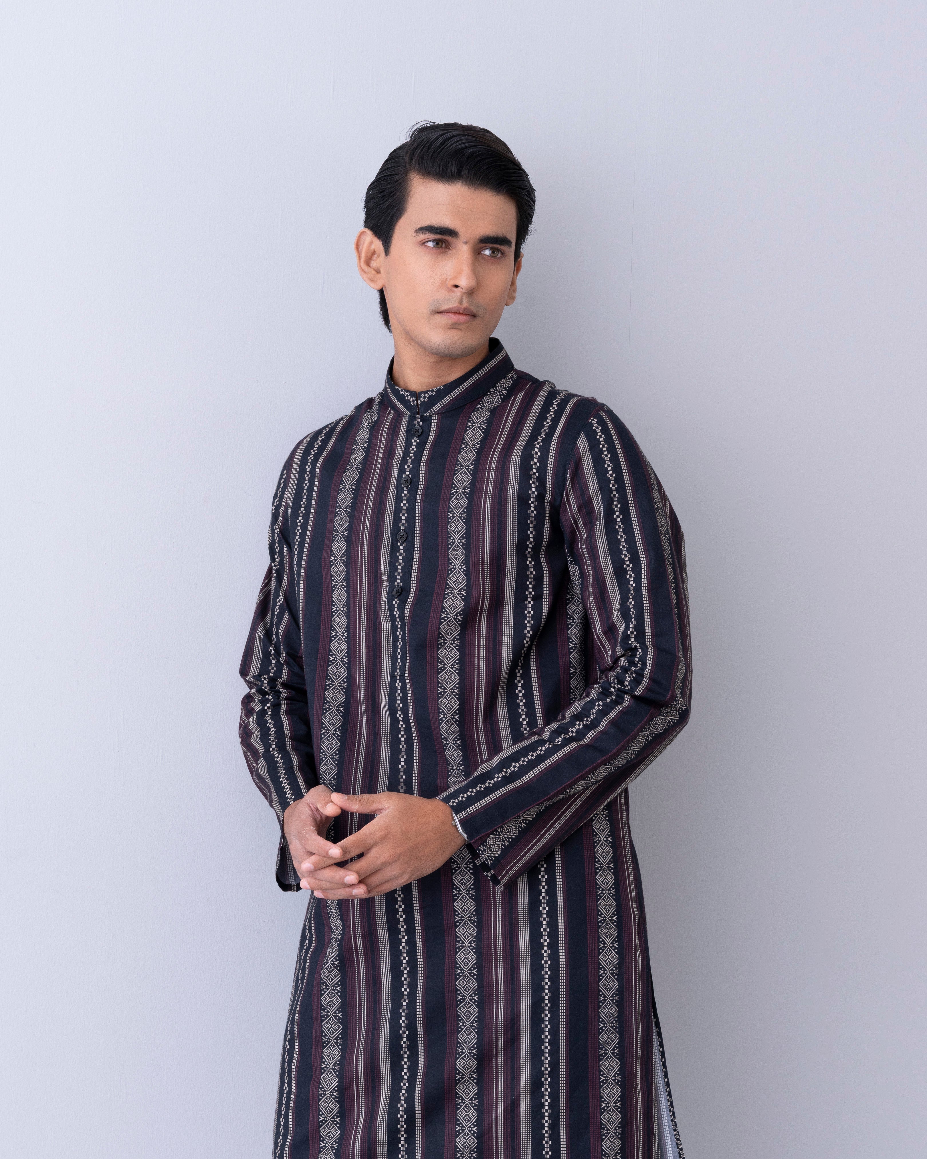 Regular Fit Printed Panjabi