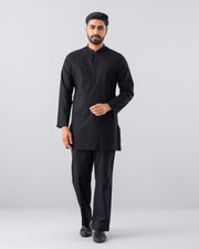 Slim Fit Short-Length Cotton Panjabi