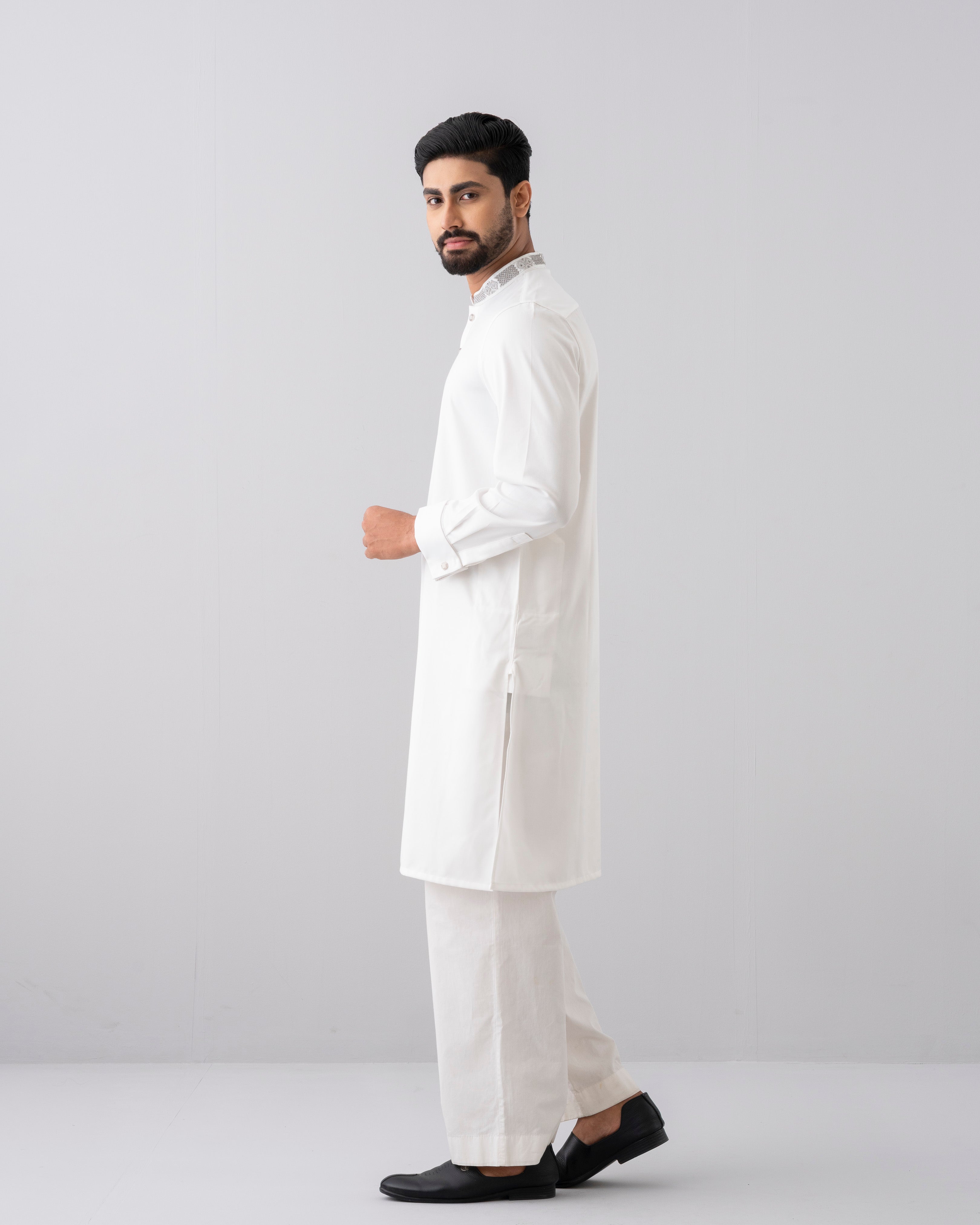 Regular Fit Embroidered Formal Panjabi