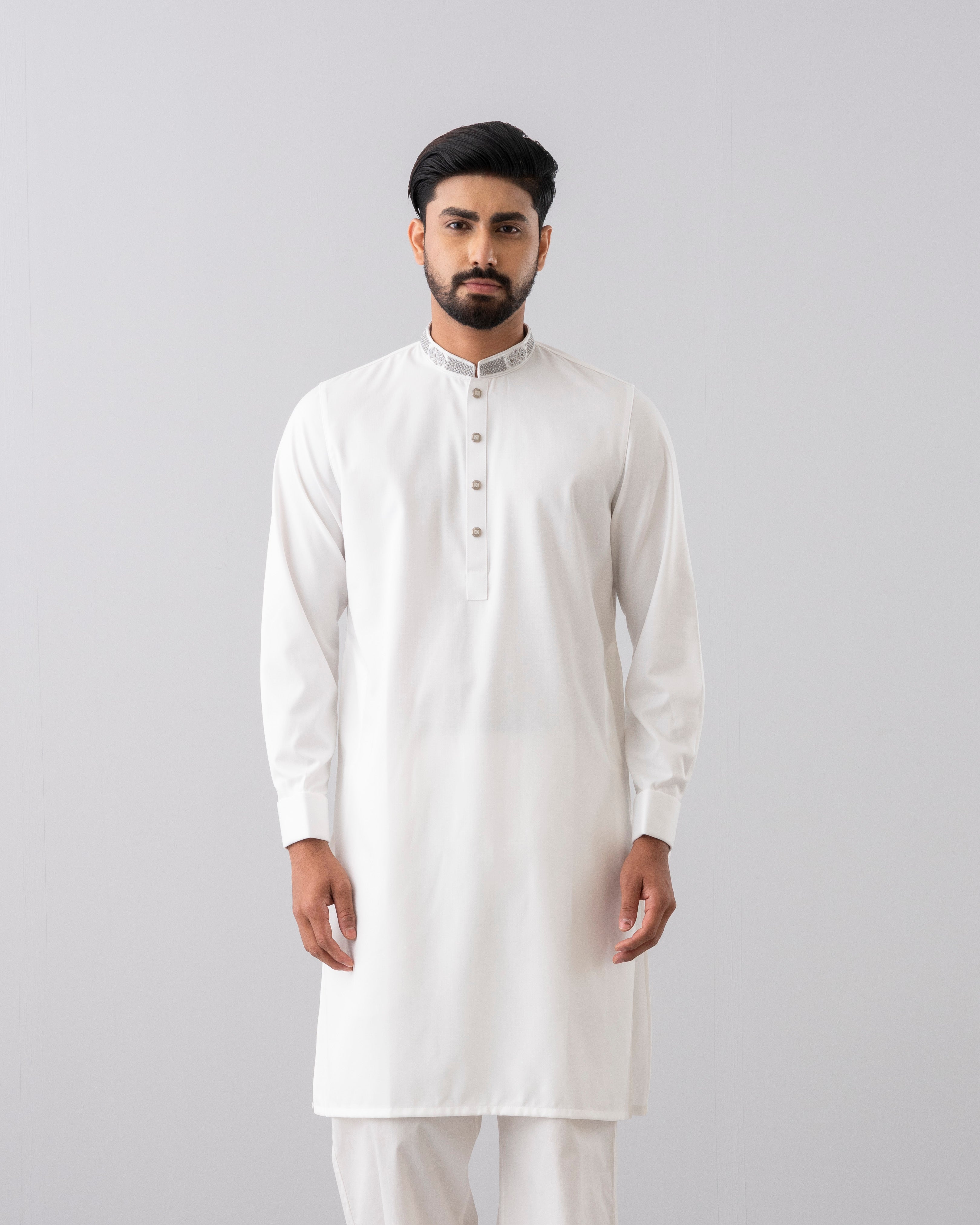 Regular Fit Embroidered Formal Panjabi