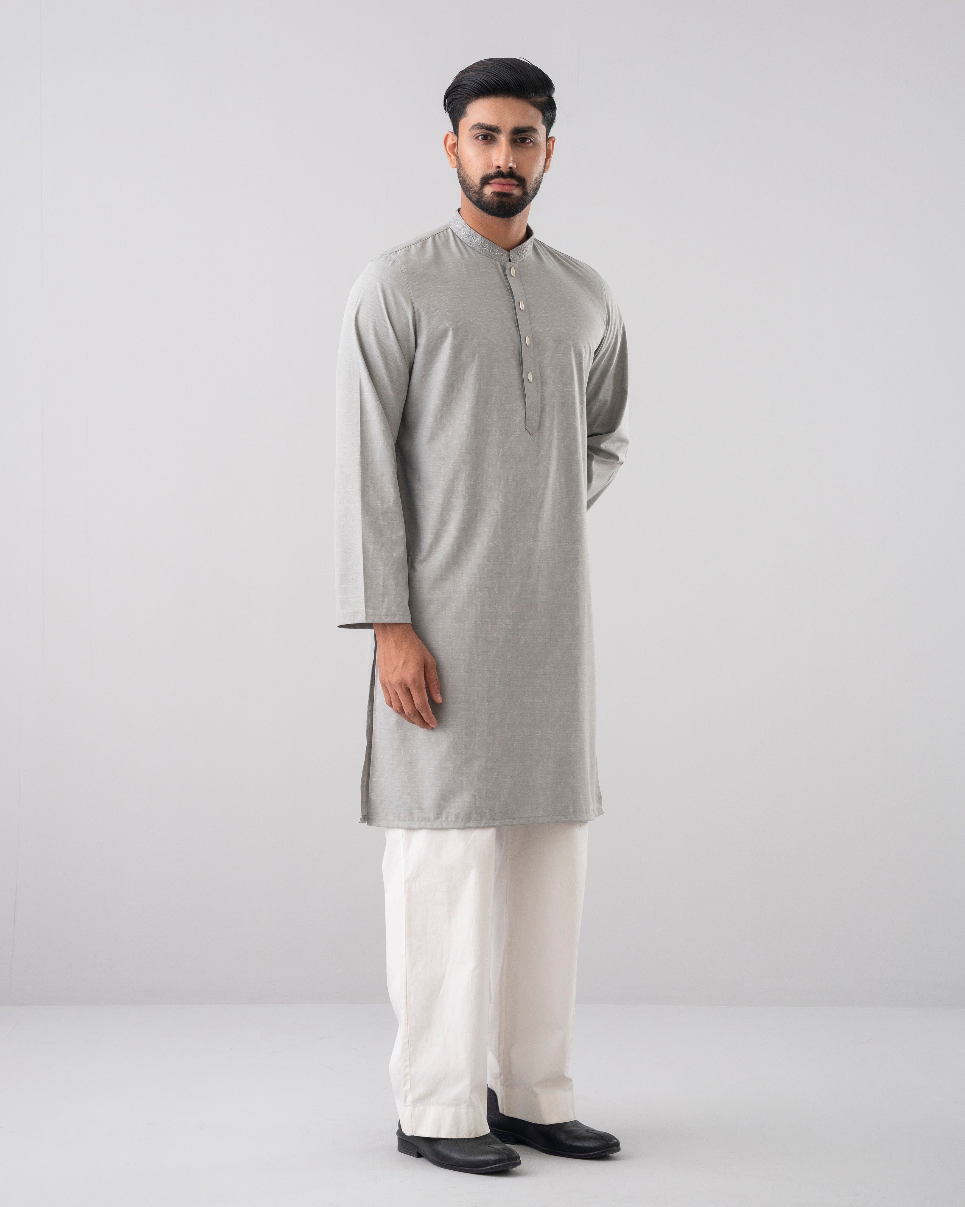 Regular Fit Embroidered Formal Panjabi