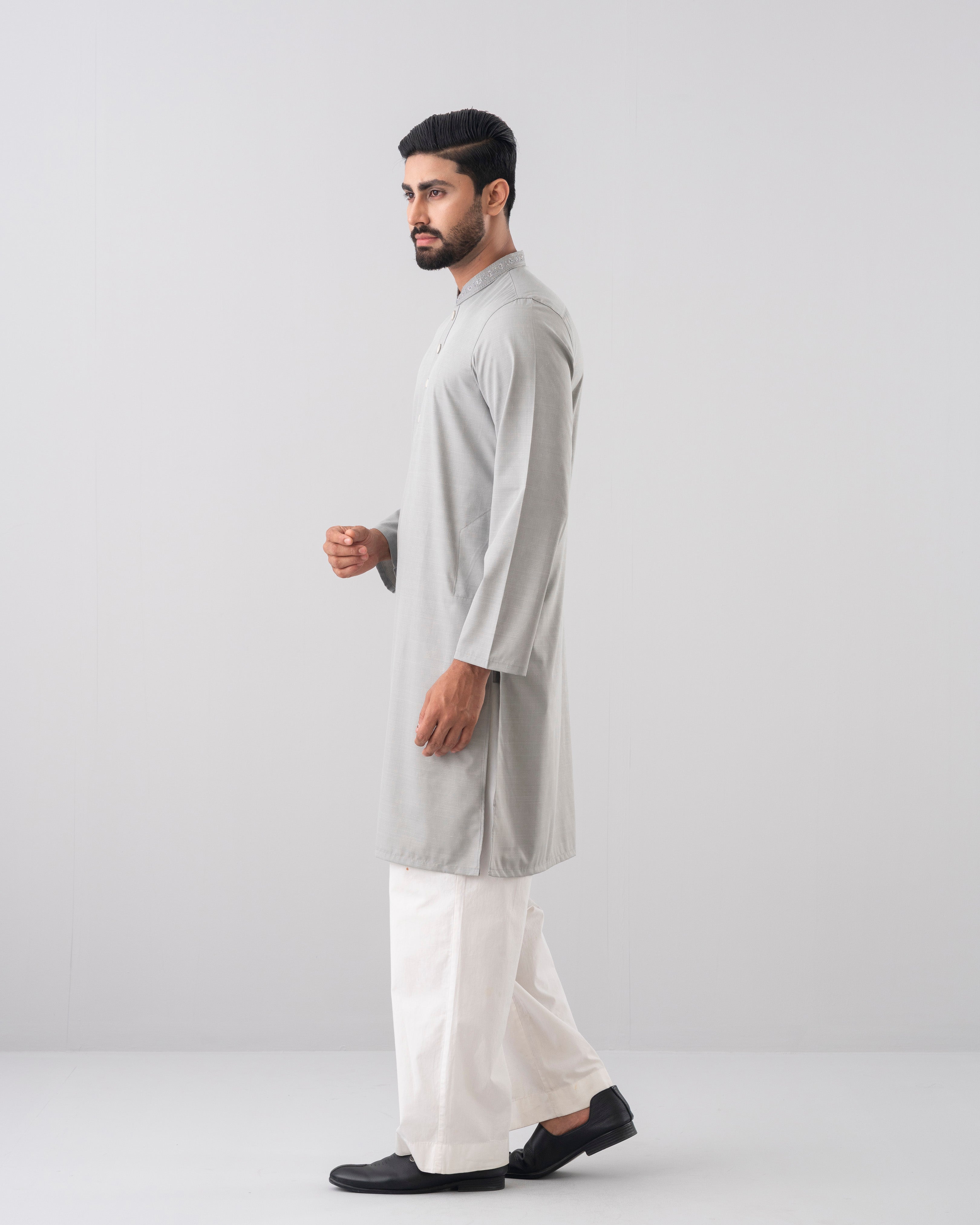 Regular Fit Embroidered Formal Panjabi