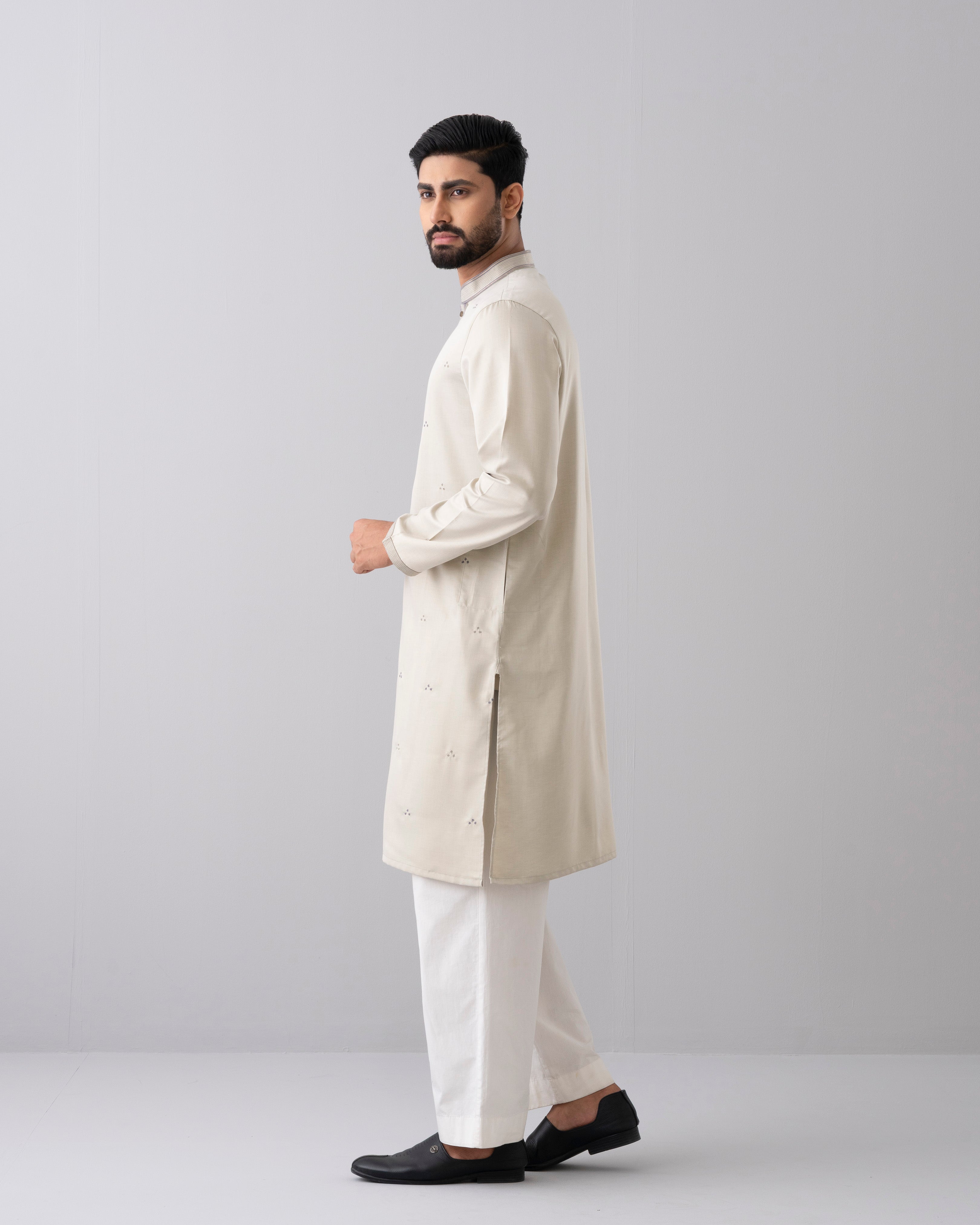 Regular Fit Embroidered Formal Panjabi