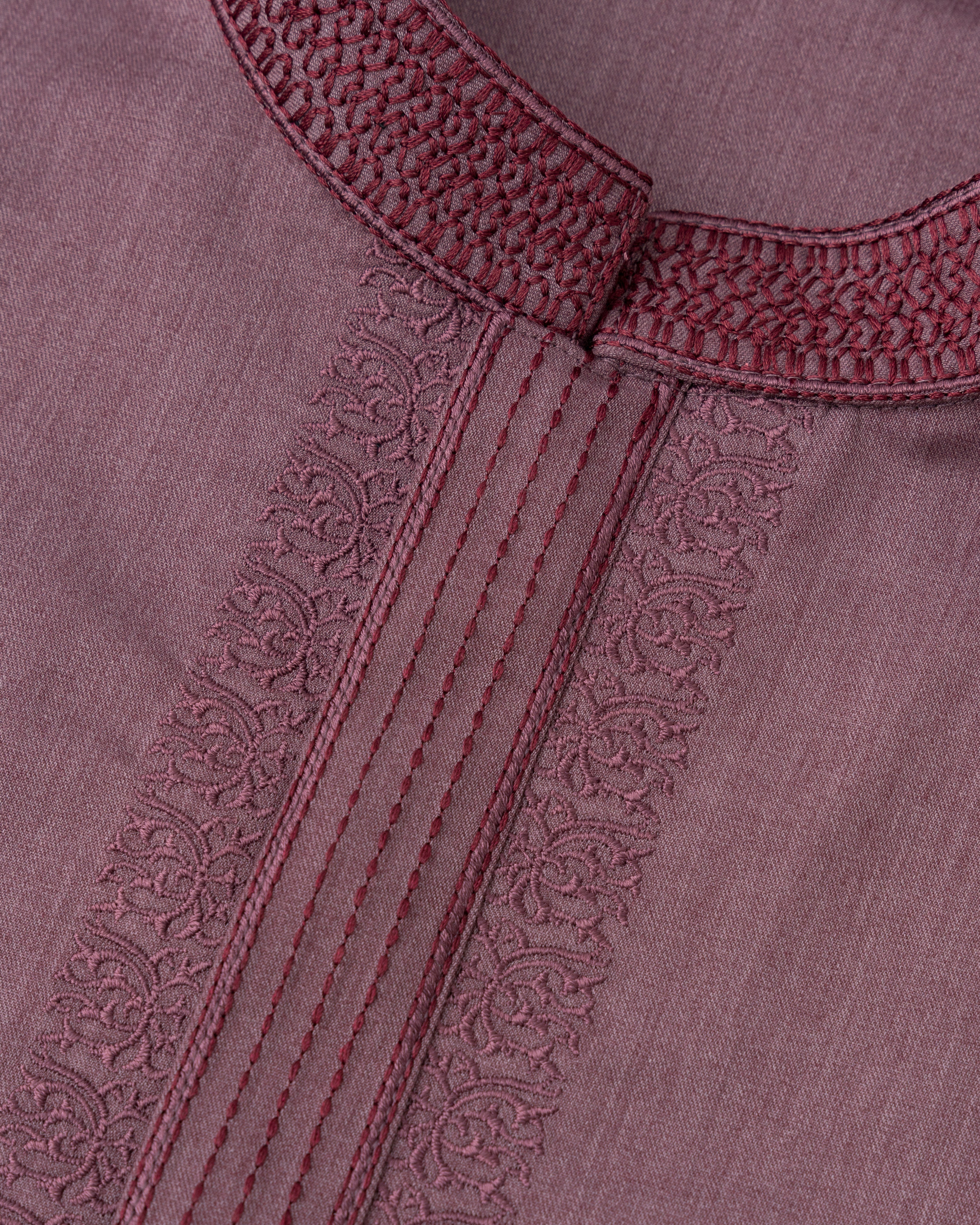 Regular Fit Embroidered Semi-Formal Panjabi