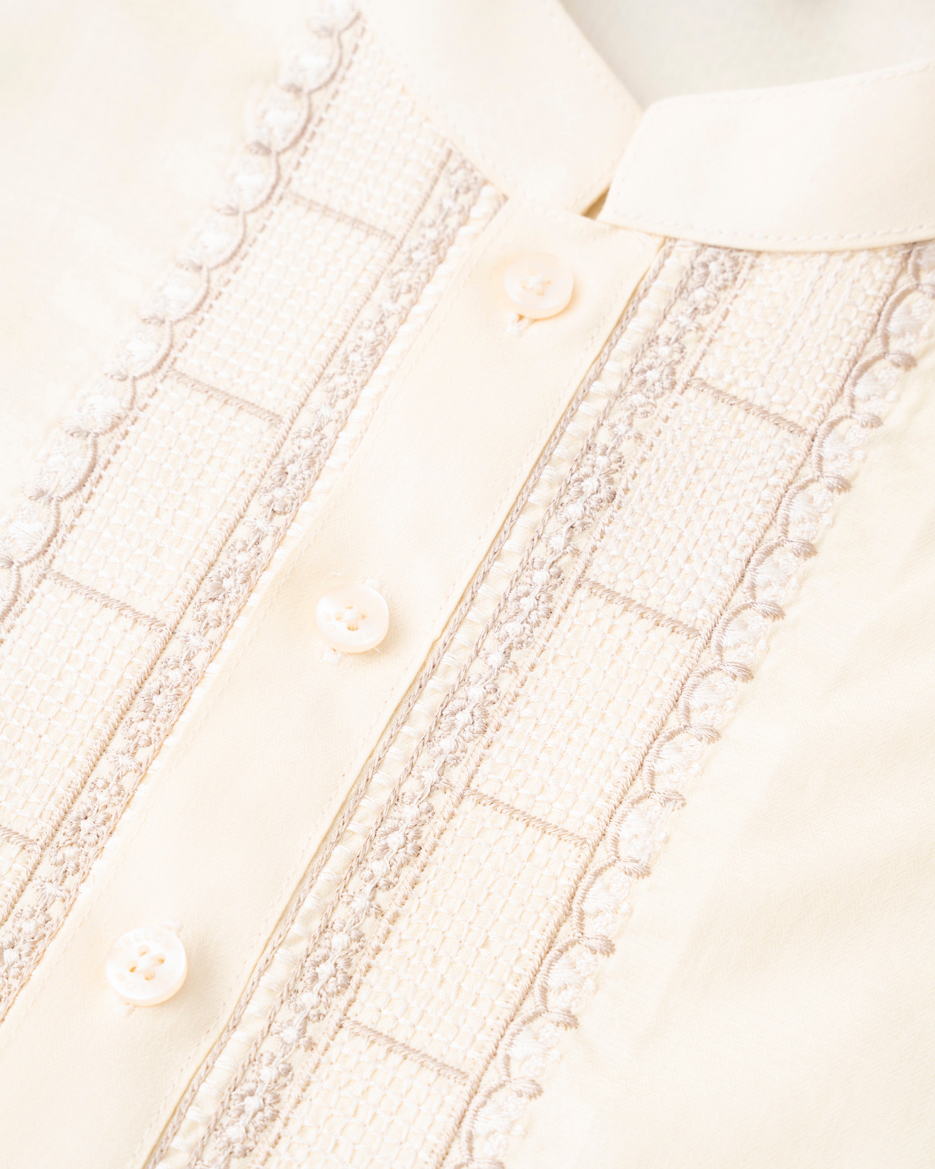 Regular Fit Embroidered Semi-Formal Panjabi