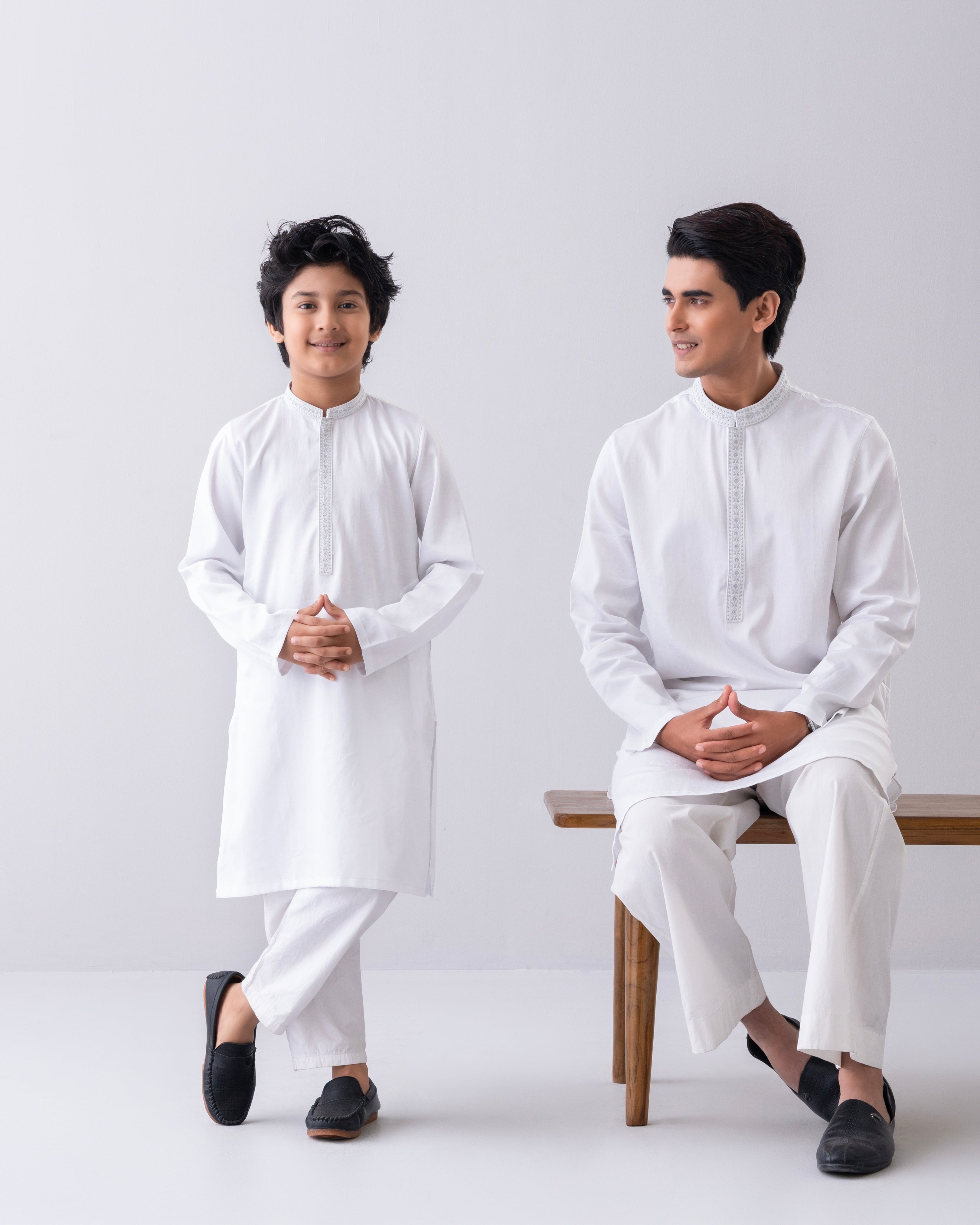 Regular Fit Embroidered Semi-Formal Panjabi
