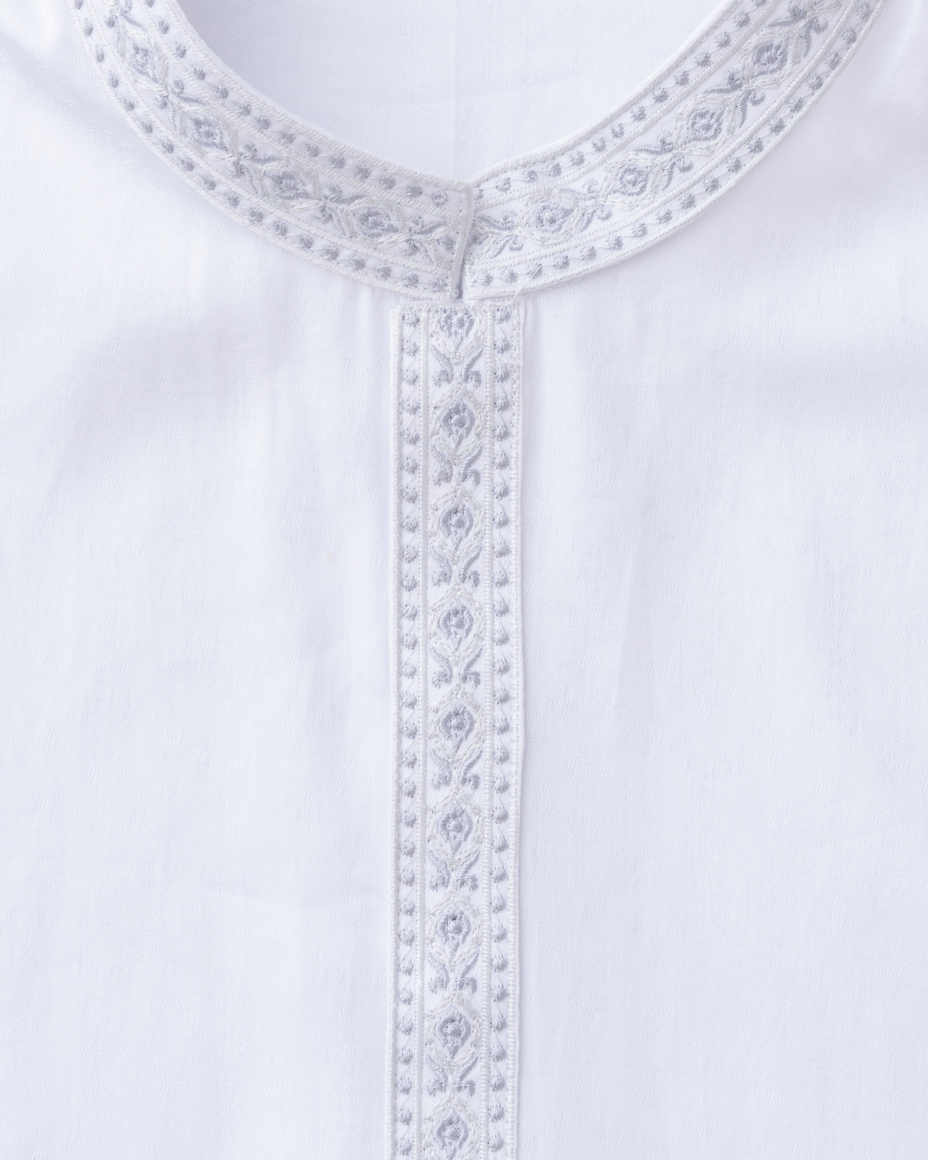 Regular Fit Embroidered Semi-Formal Panjabi