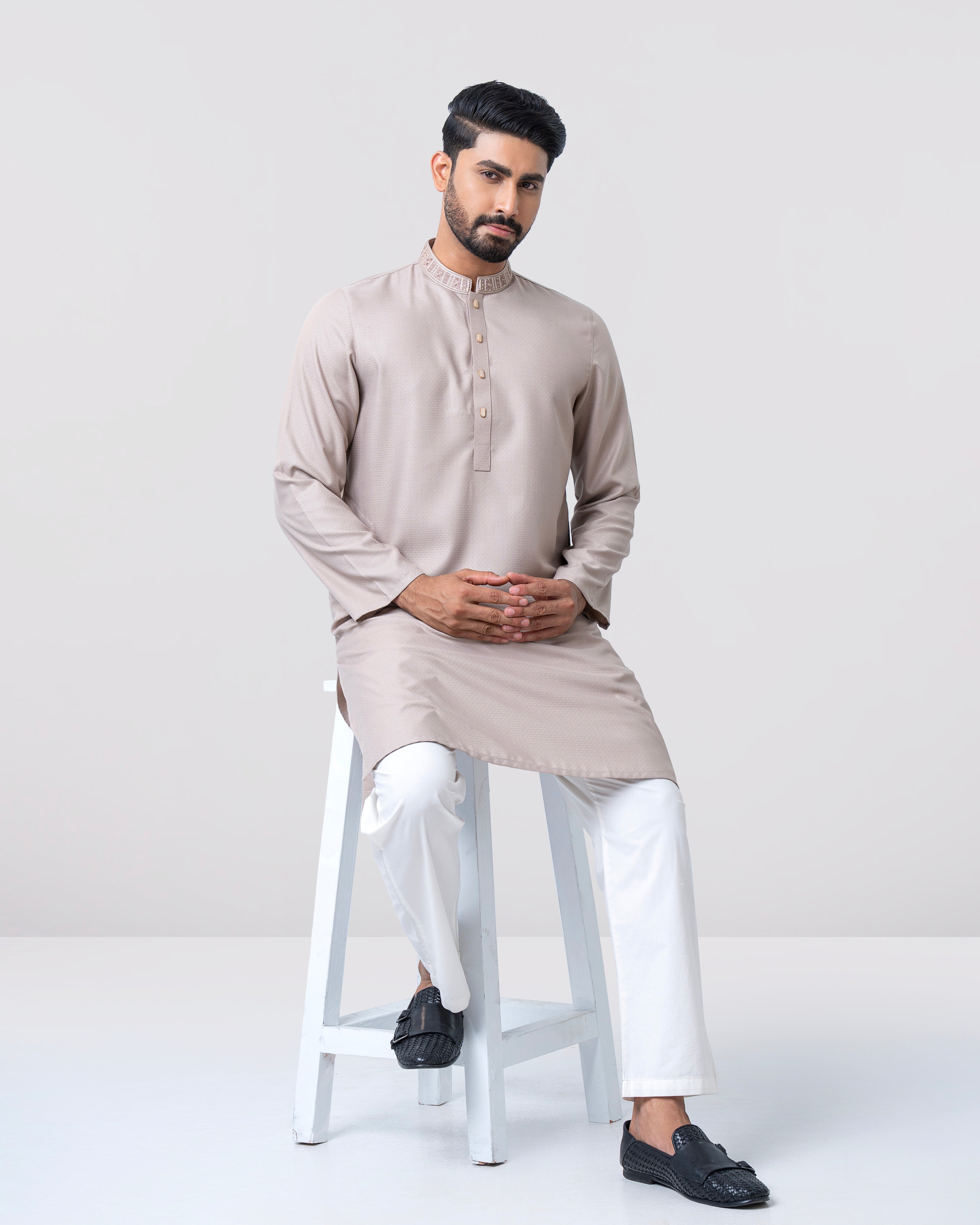 Regular Fit Semi-Formal Panjabi