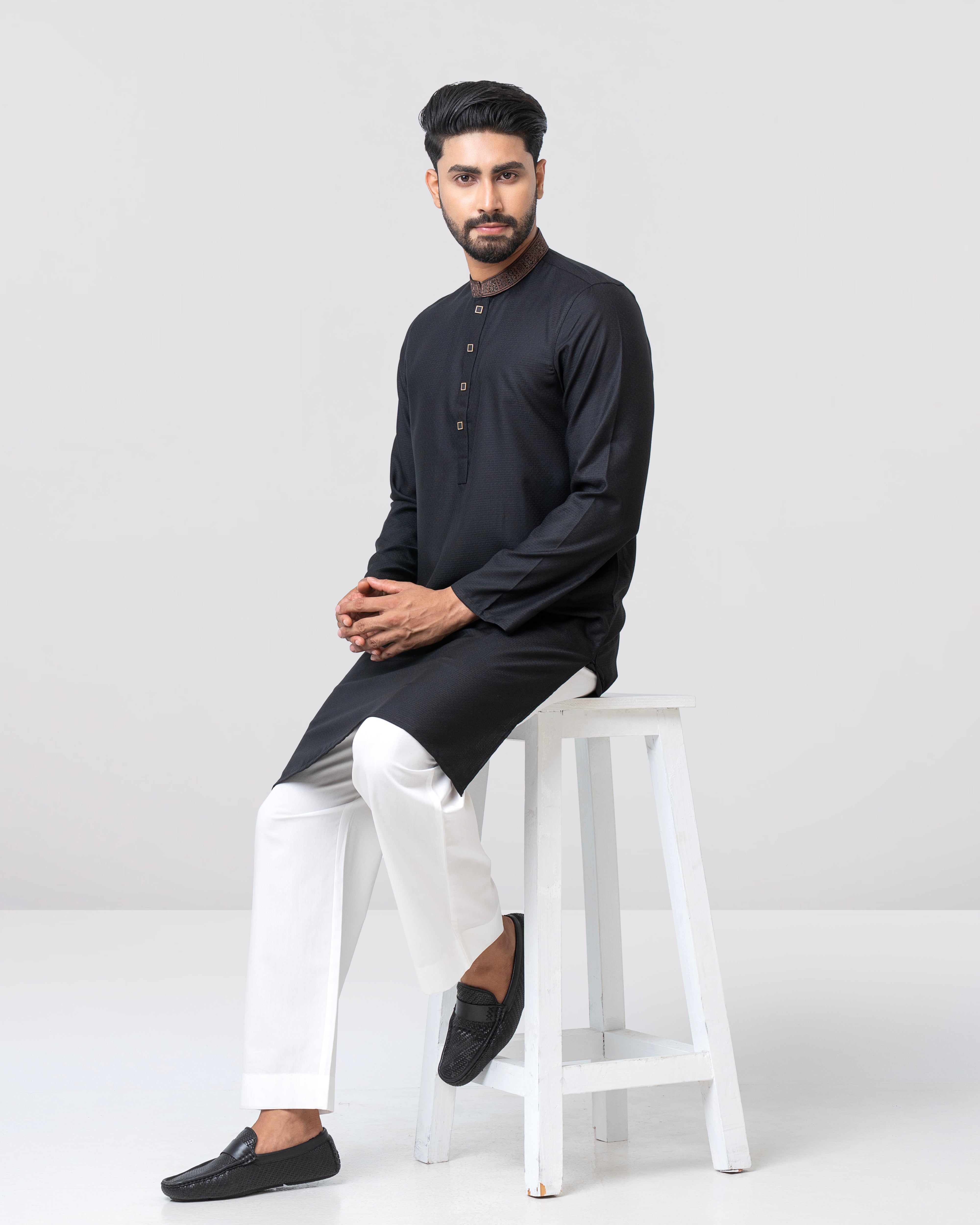 Regular Fit Semi-Formal Panjabi