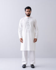 Regular Fit Embroidered Semi-Formal Panjabi