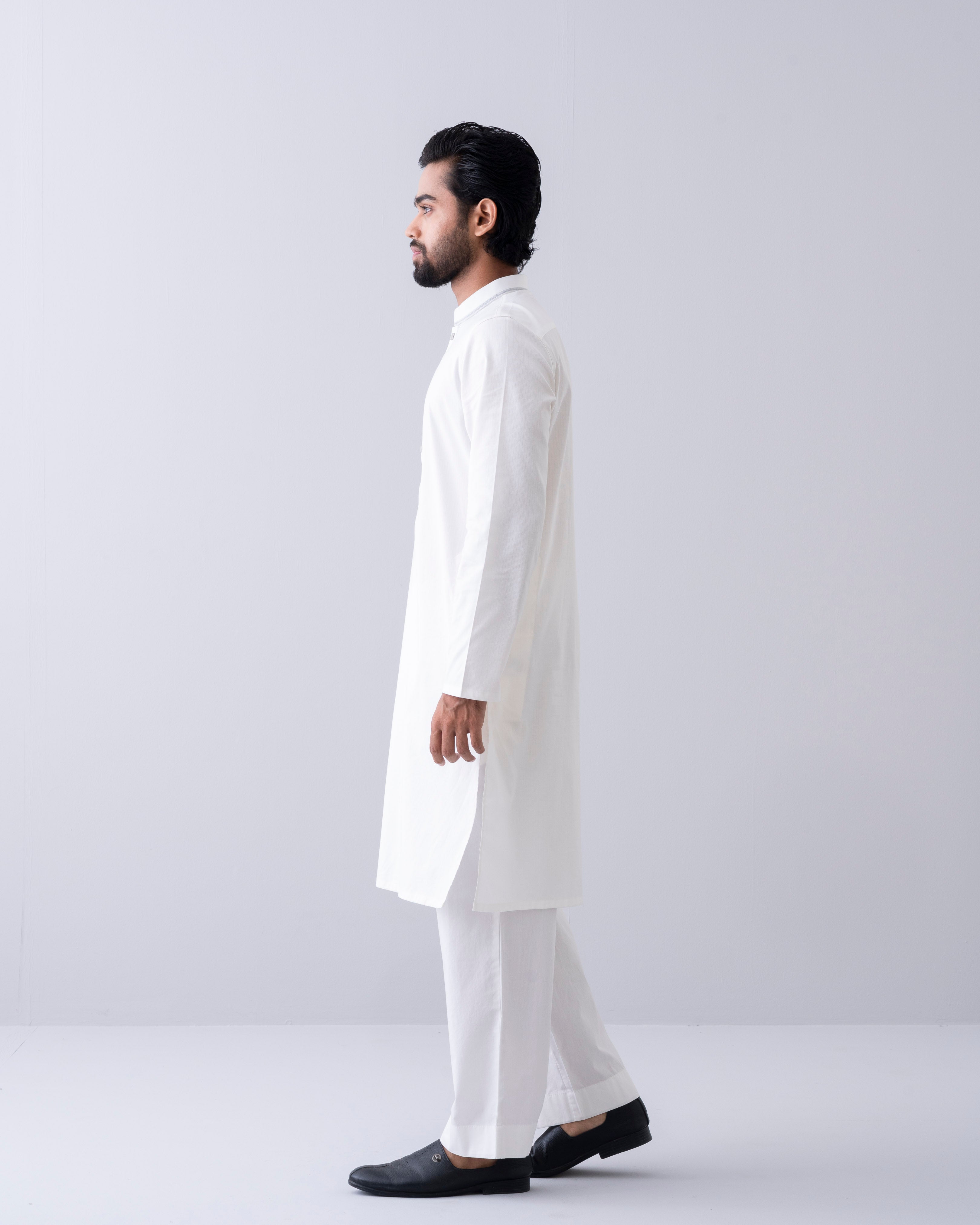 Regular Fit Embroidered Semi-Formal Panjabi