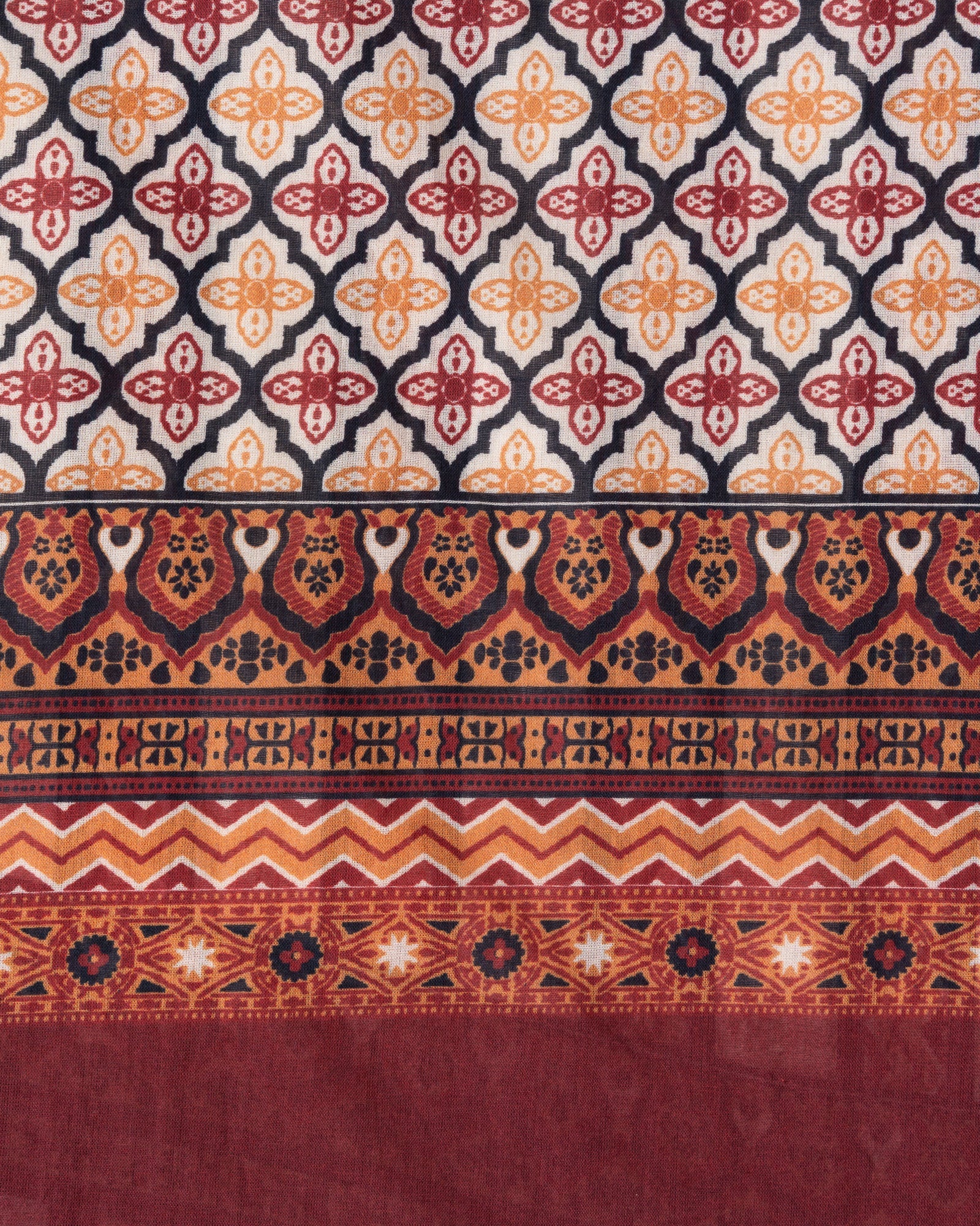 Digital Printed Cotton Saree