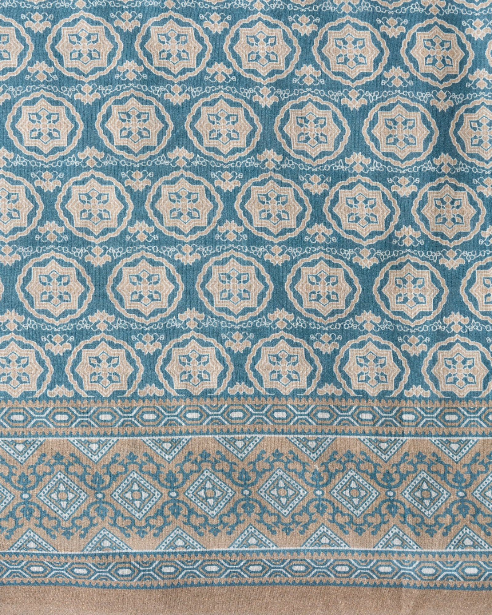 Digital Printed Cotton Saree