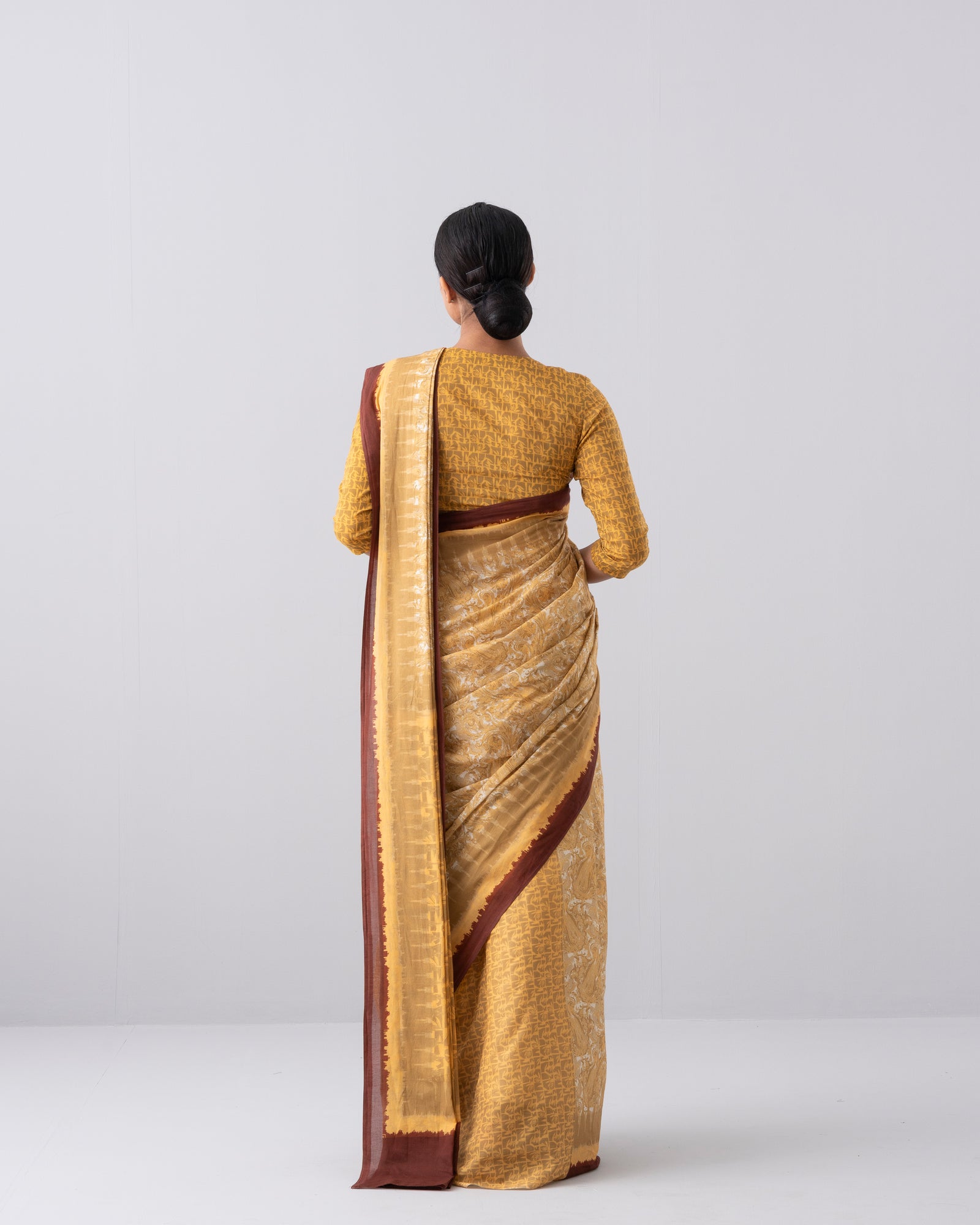 Digital Printed Cotton Saree