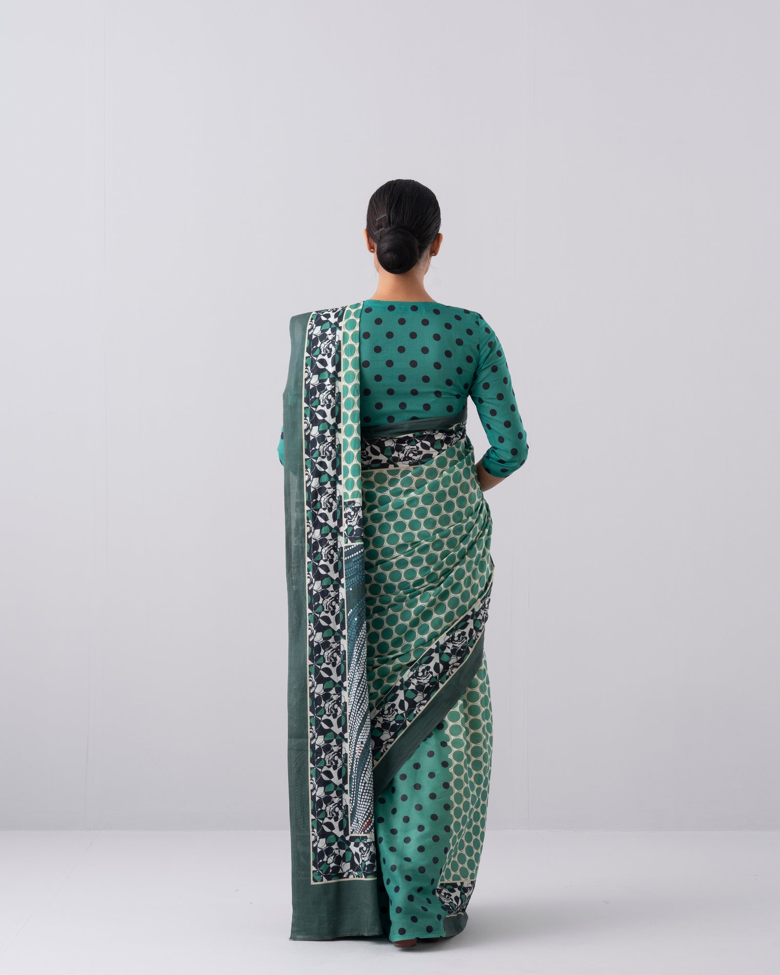 Digital Printed Cotton Saree