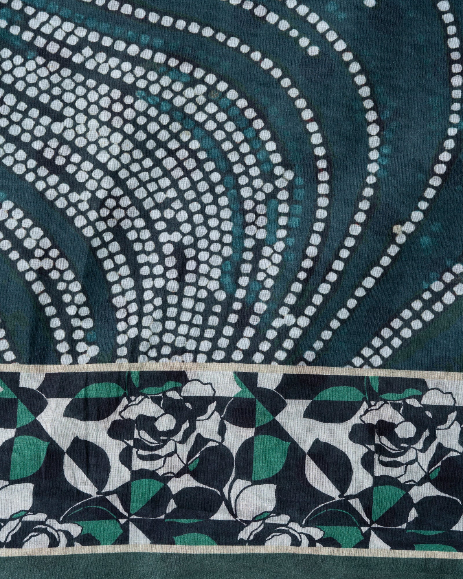 Digital Printed Cotton Saree