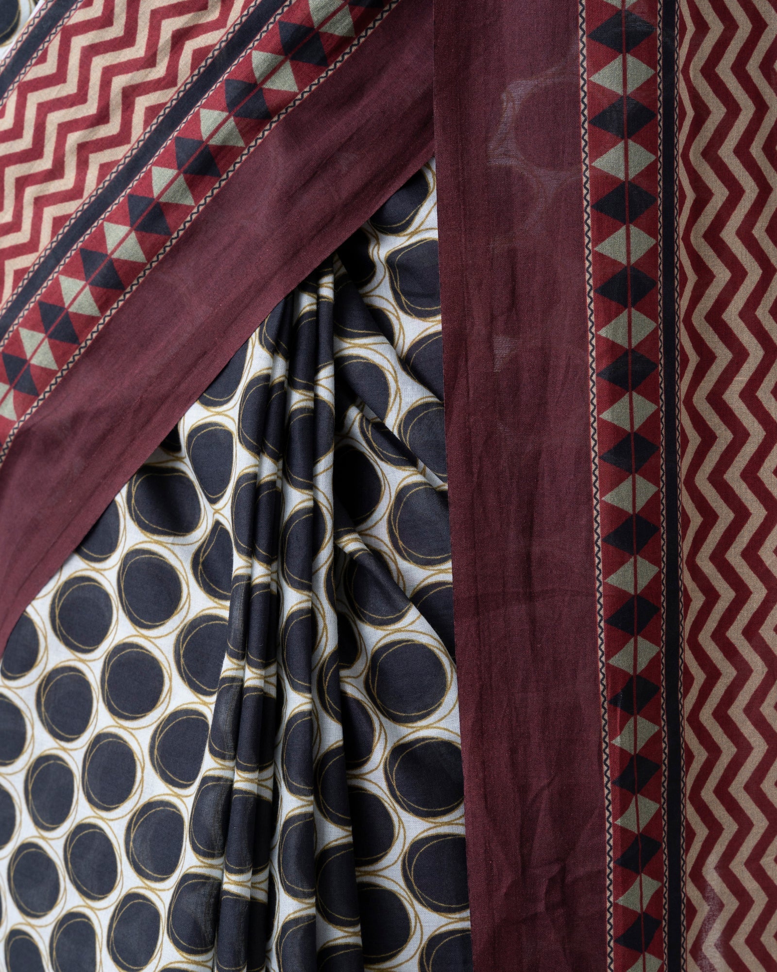 Digital Printed Cotton Saree